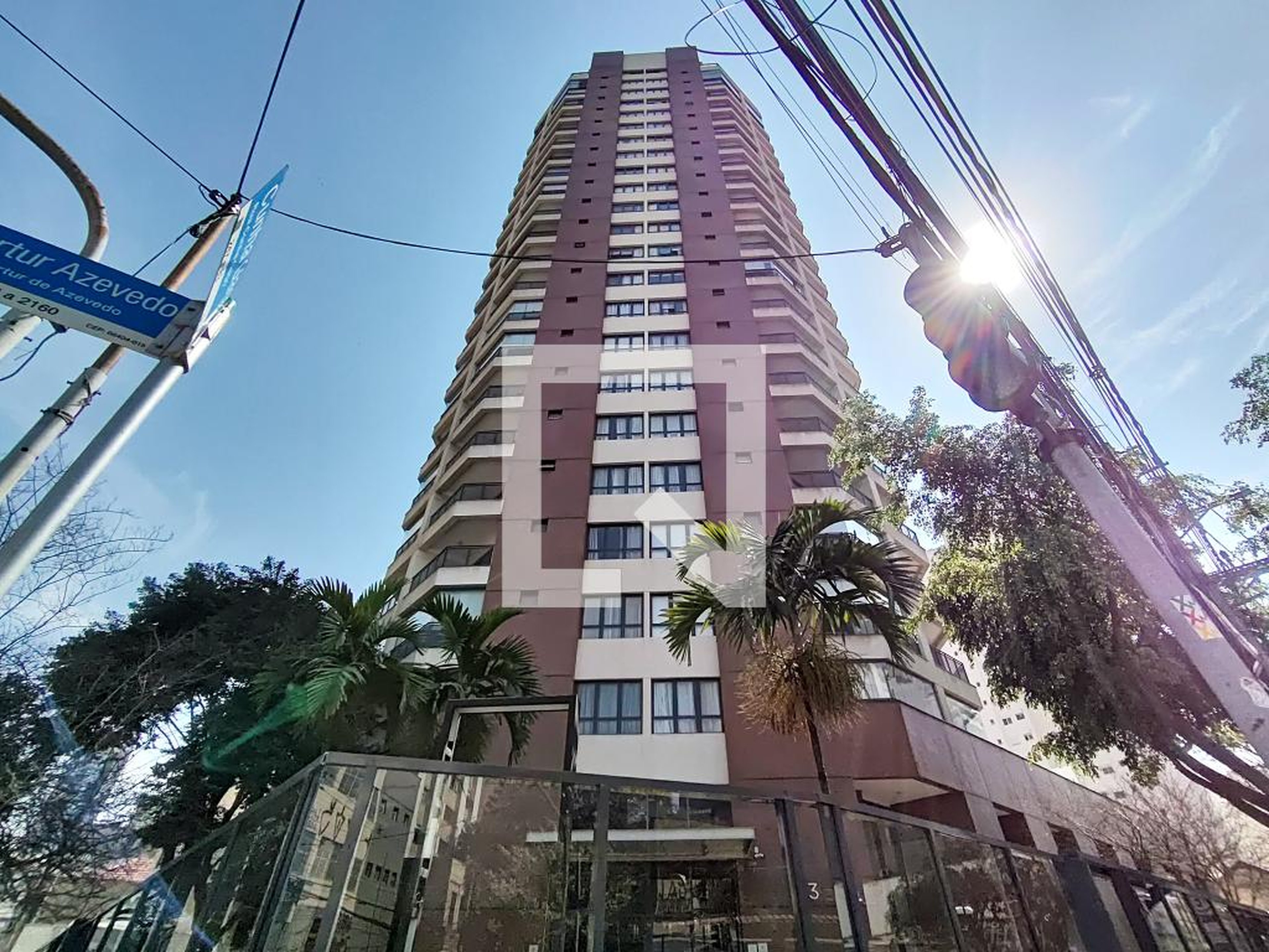 Fachada Condomínio Ape Pinheiros