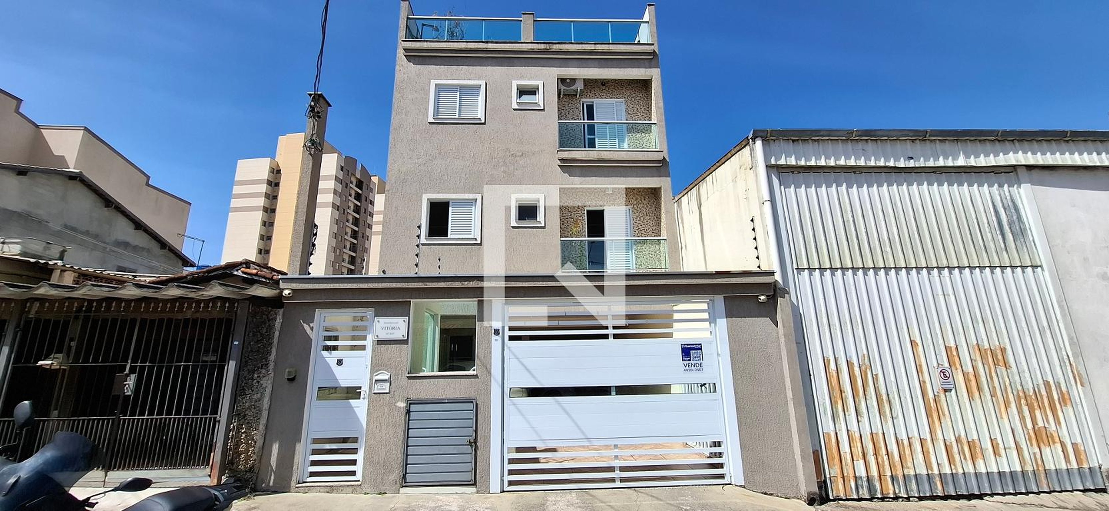 Fachada Condomínio em Rua Evaristo de Morais, 847