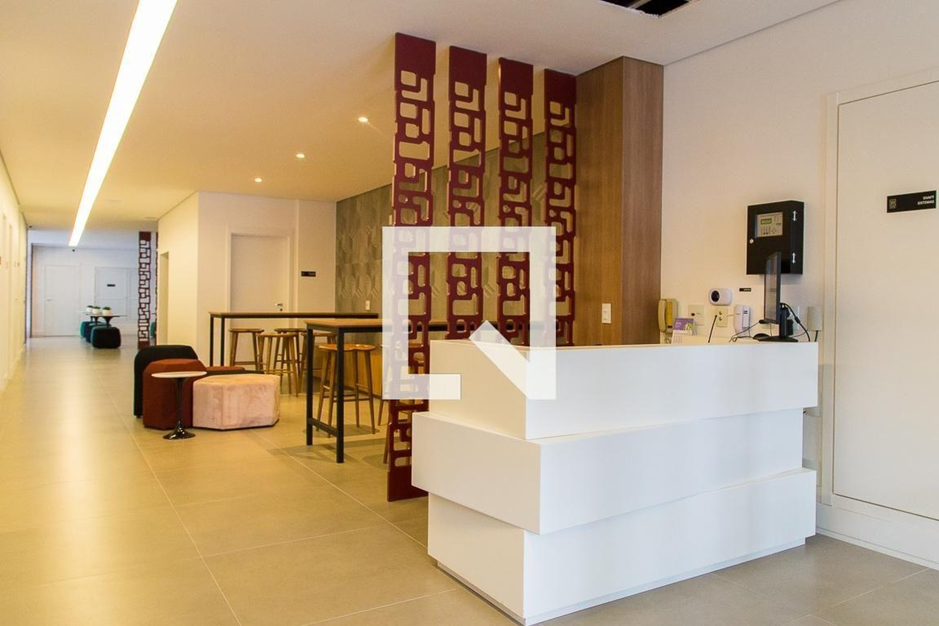 Hall de entrada - Residencial Id Ibirapuera