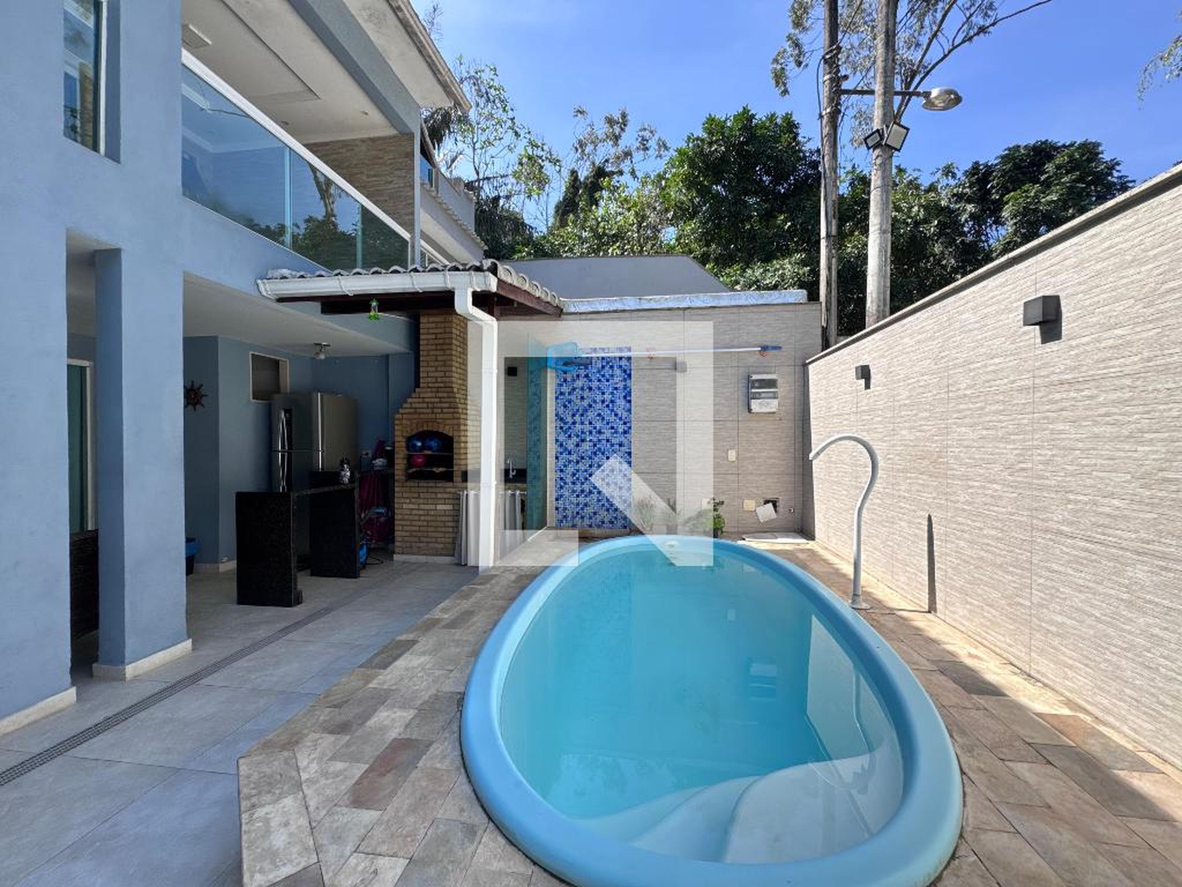 Área externa - Residencial Paraíso Classe A