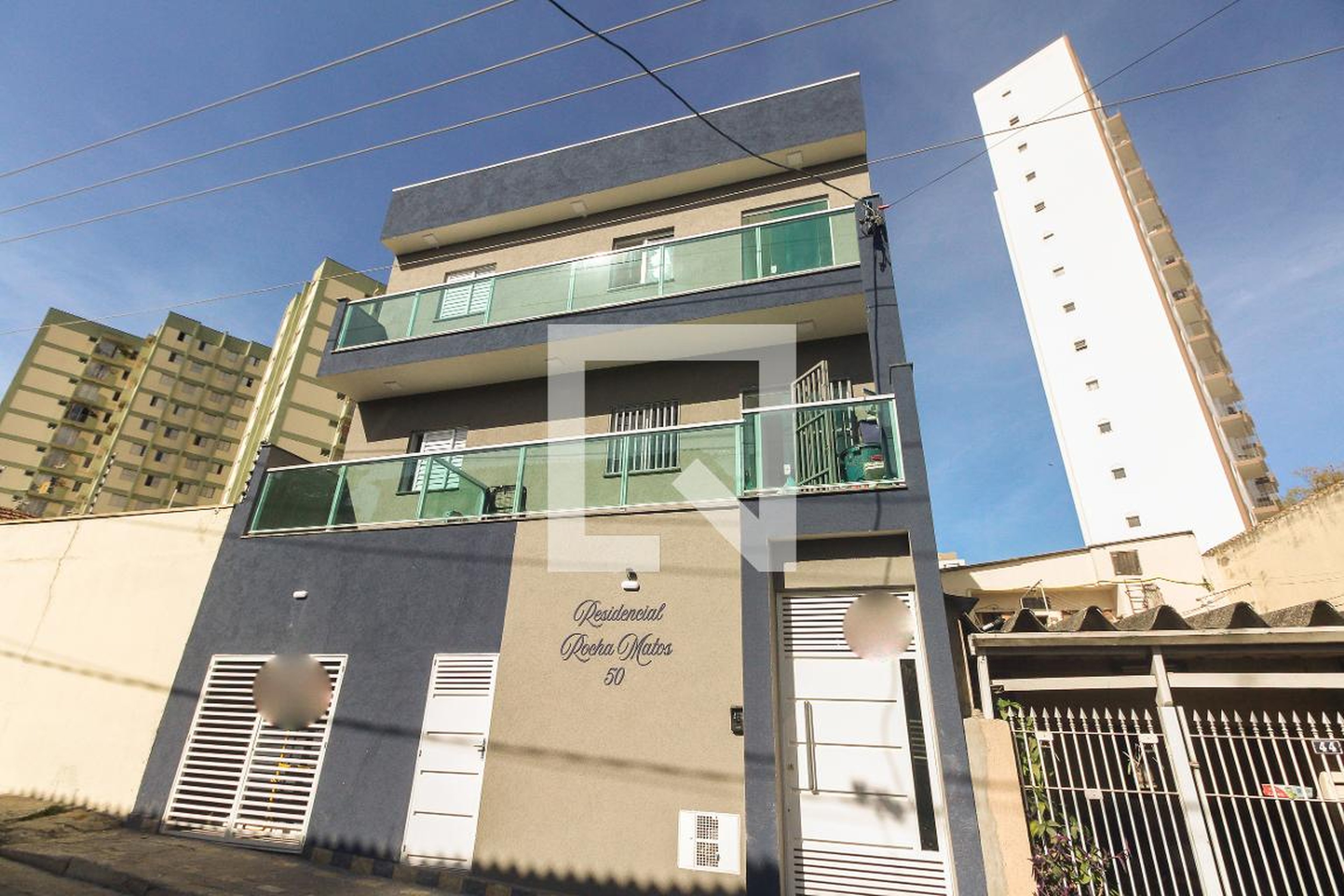 Fachada Condomínio em Rua Professor Basílio de Magalhães, 50