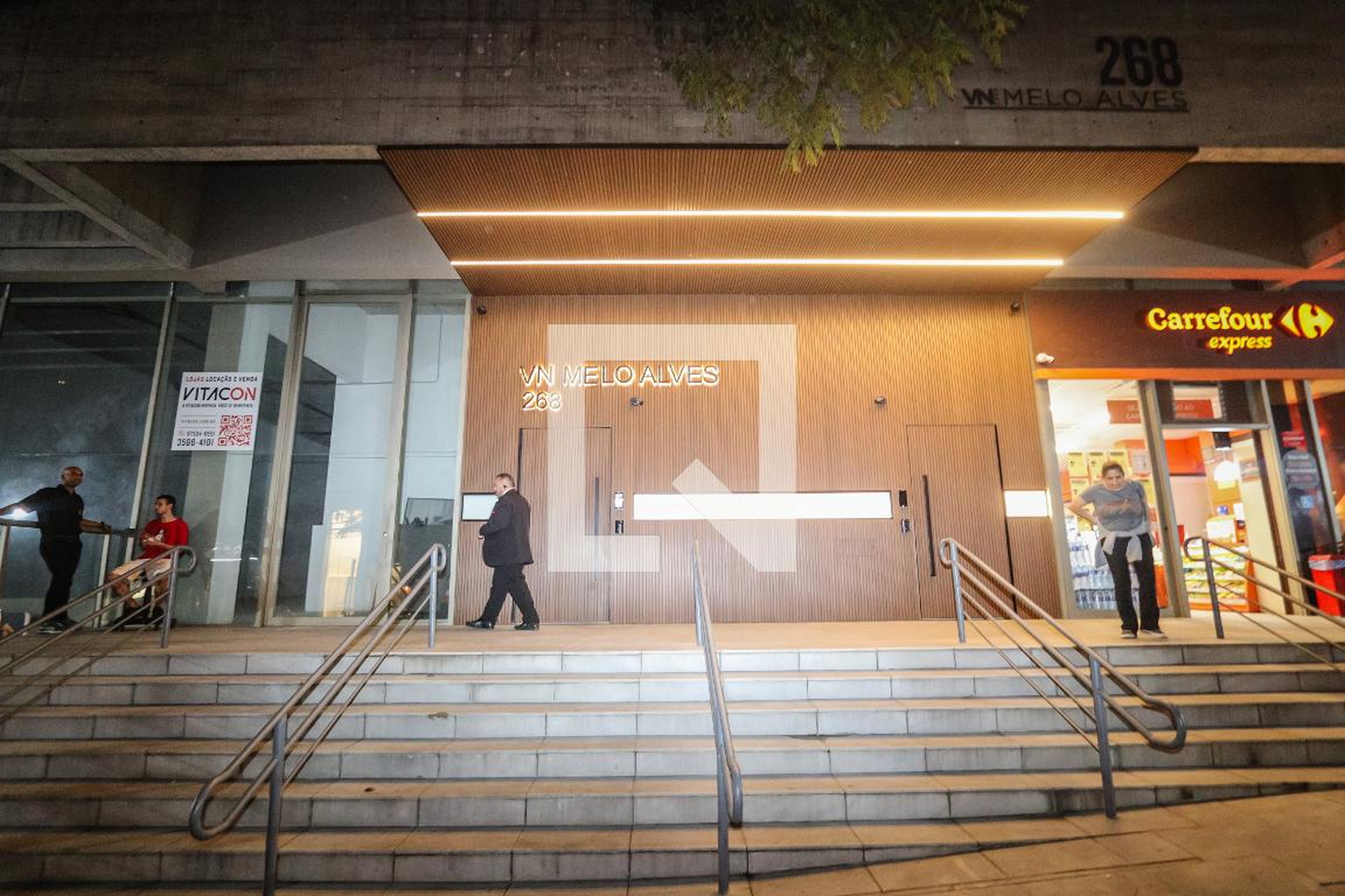 Fachada do Prédio Condomínio VN Melo Alves