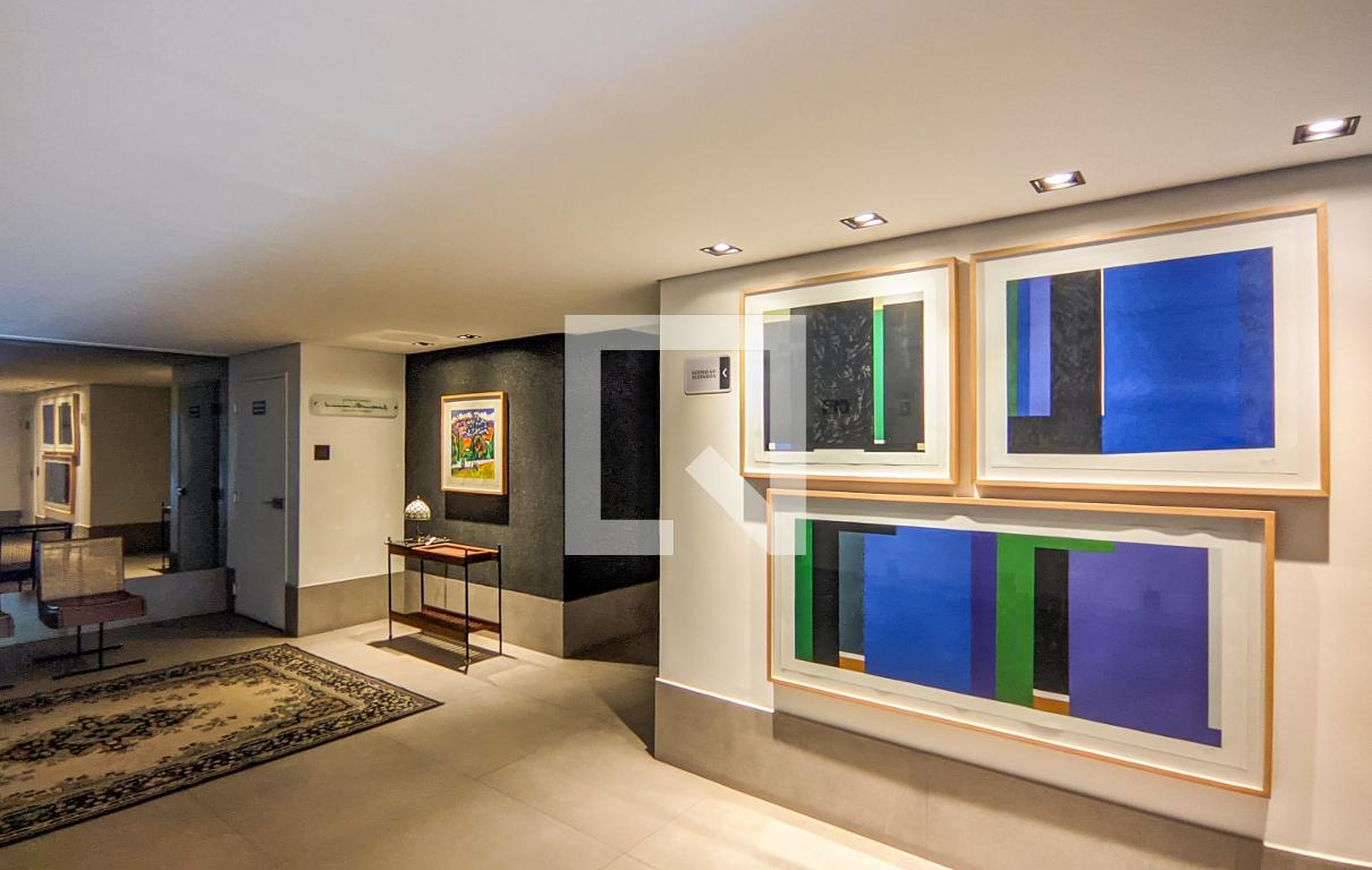 Hall de entrada - Residencial Monte Verne