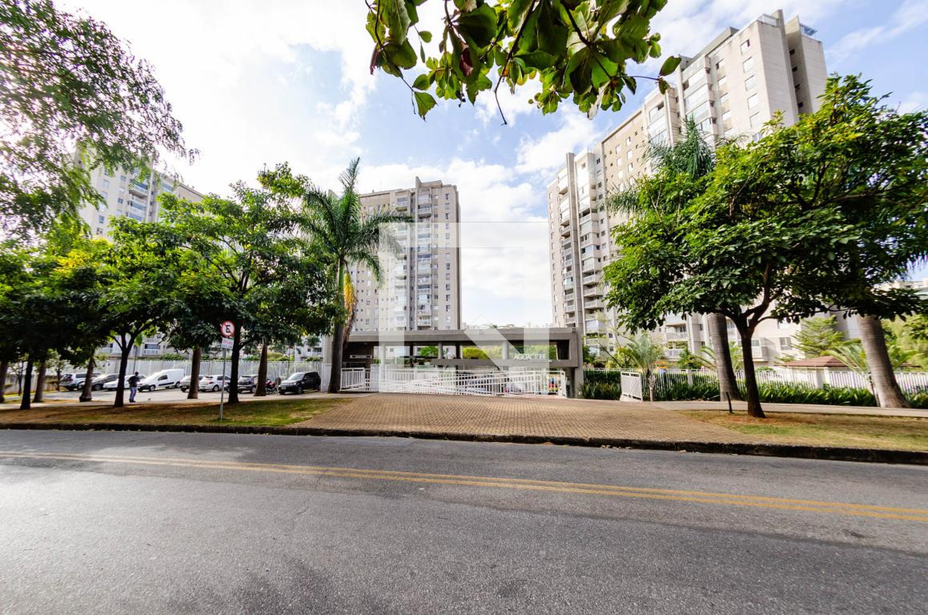 Fachada Condomínio Aqua Clube Residencial