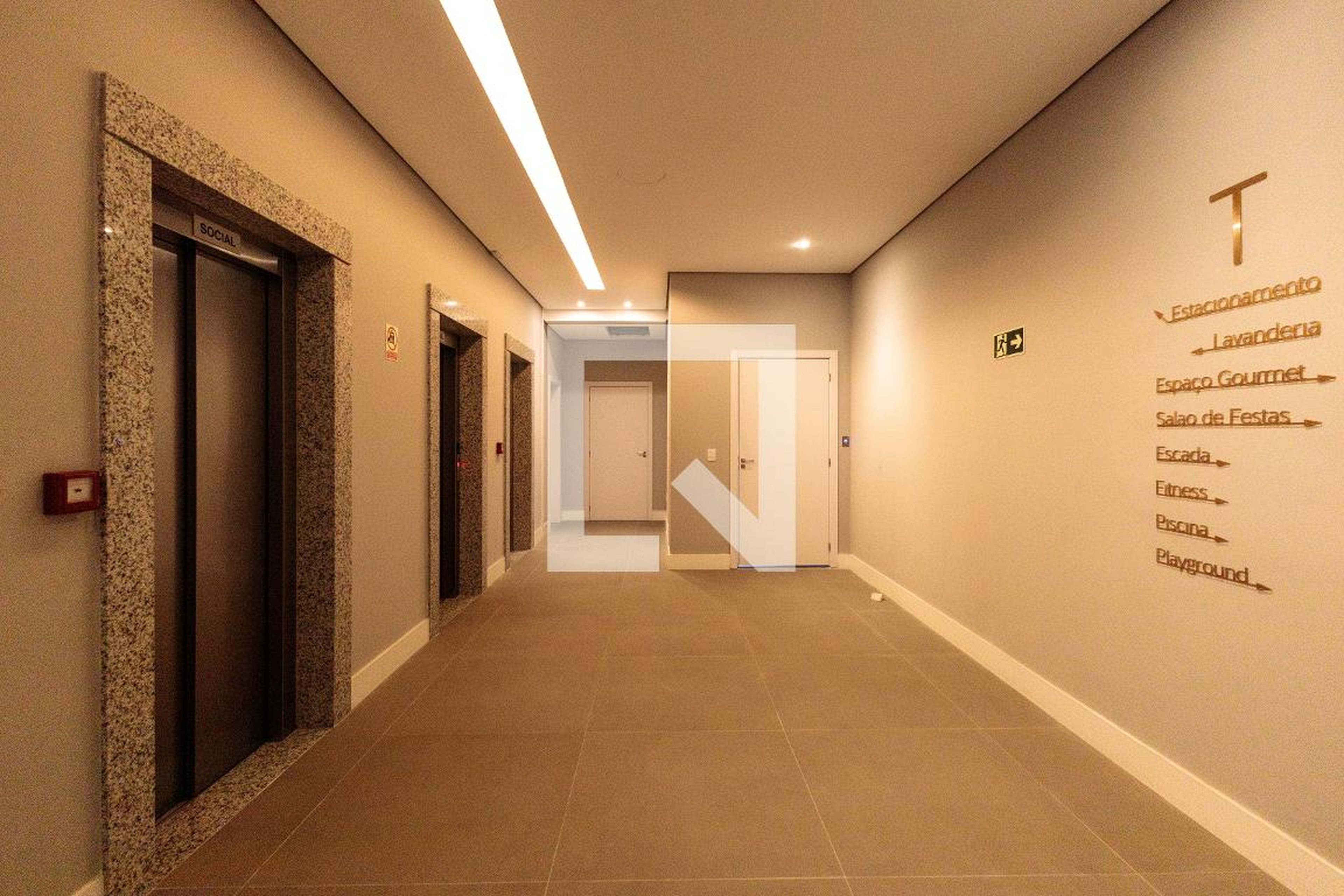 Hall de entrada - Quintal Moinhos