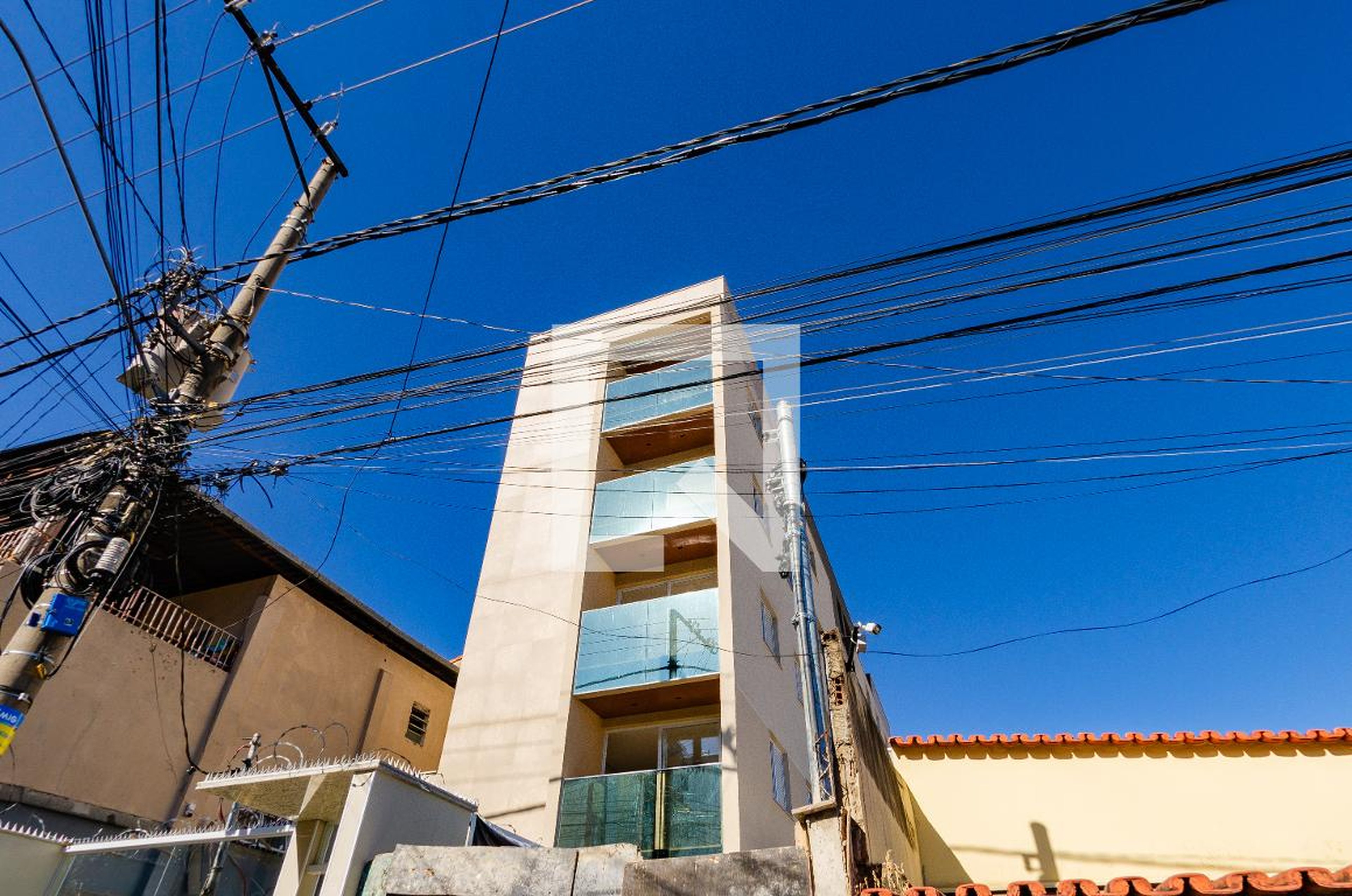 Fachada Condomínio em Rua Conselheiro Lafaiete, 1446