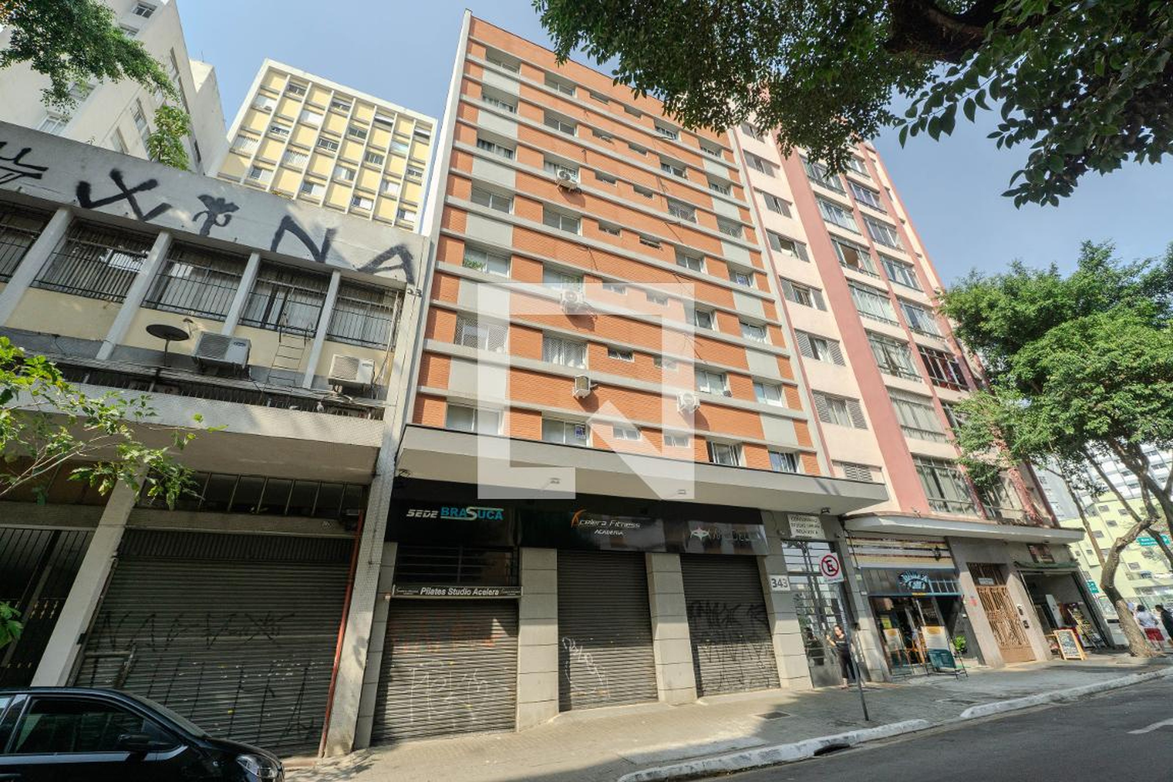 Fachada Condomínio Studio Urban Bela Vista