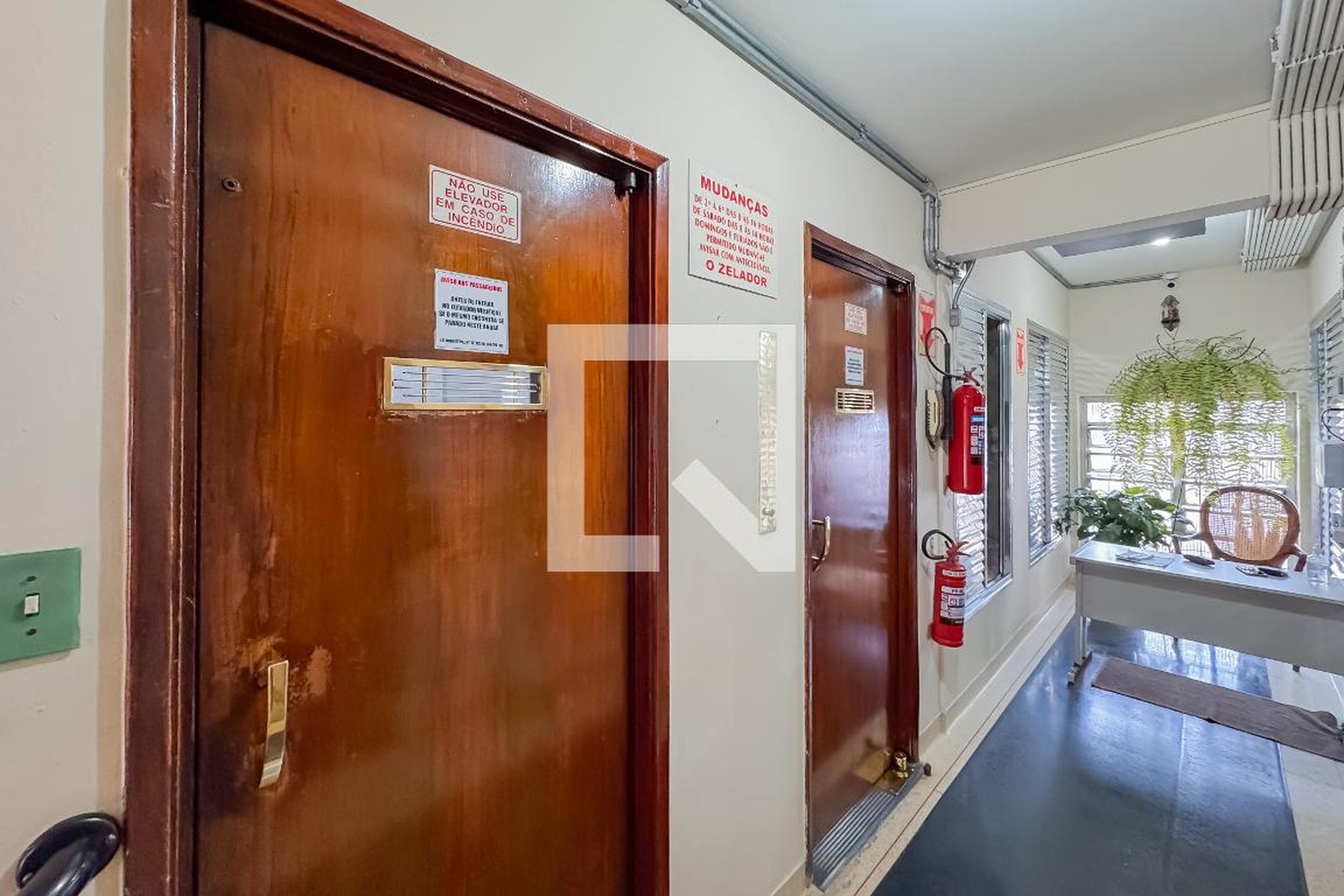 Hall de entrada - Edifício Dona Anita