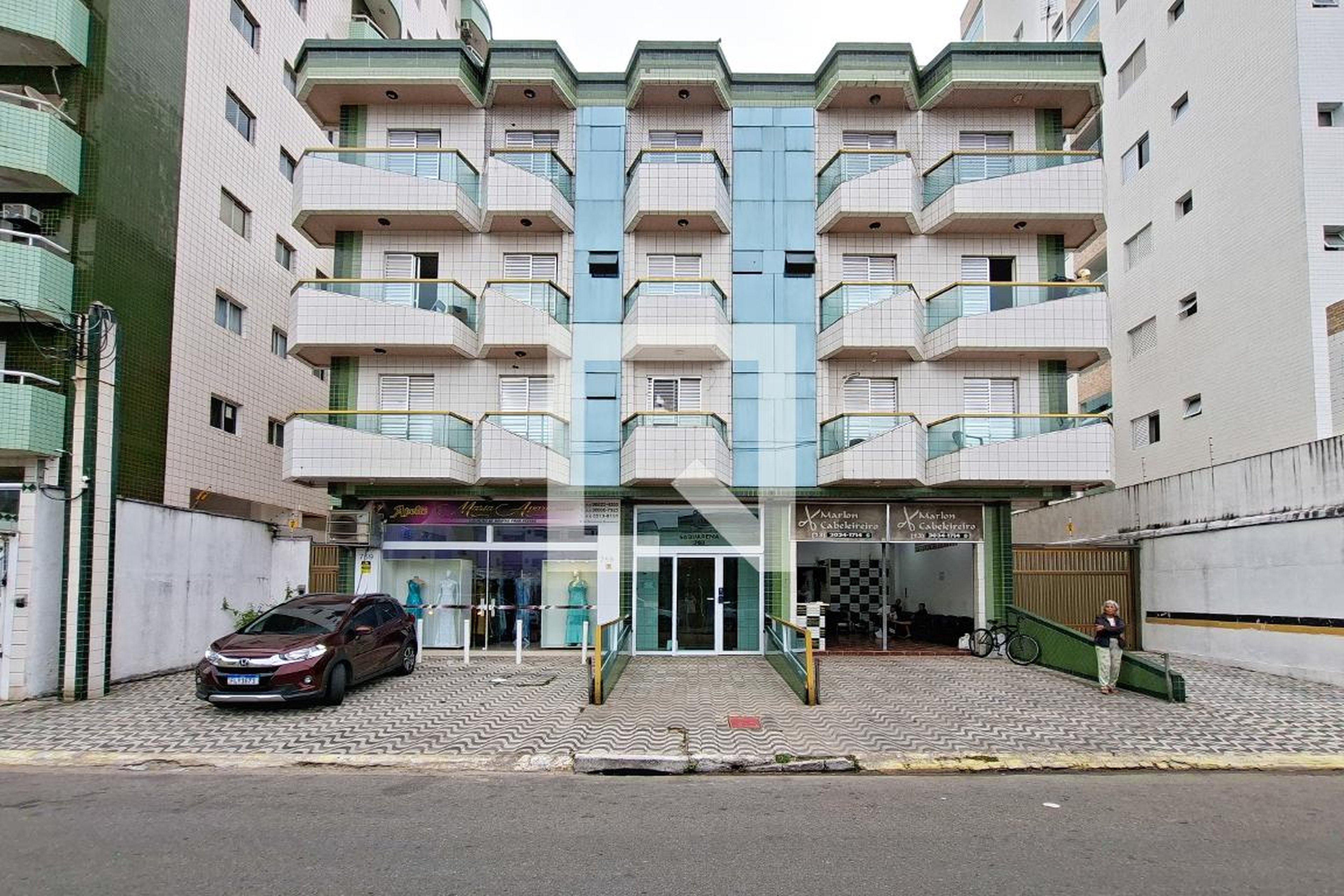 Fachada do Prédio Condomínio em Rua Oceânica Amábile, 763