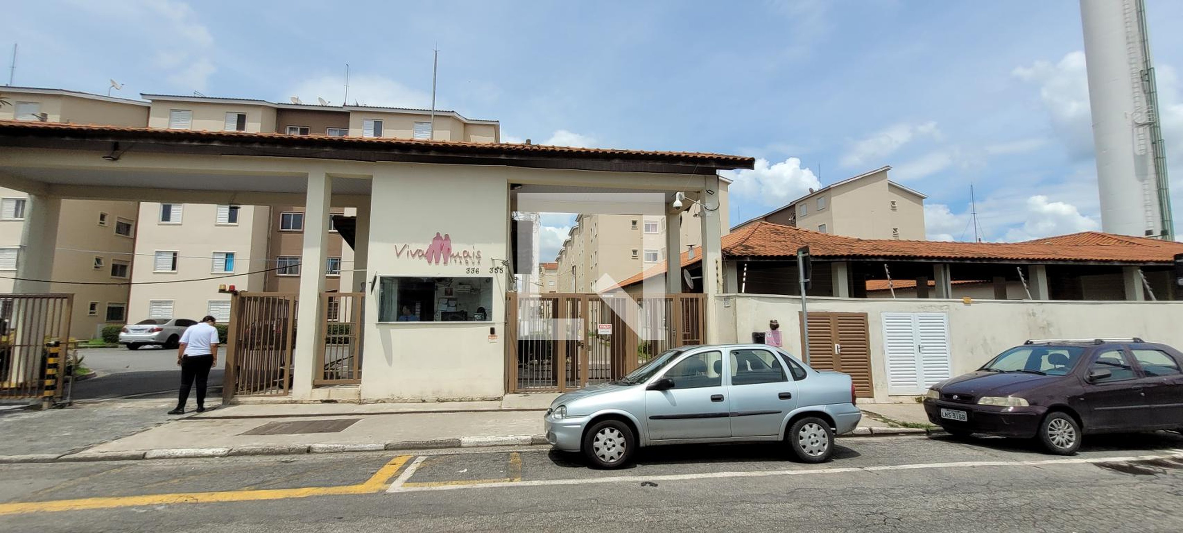 Fachada do condominio Condomínio Viva Mais Itaquá