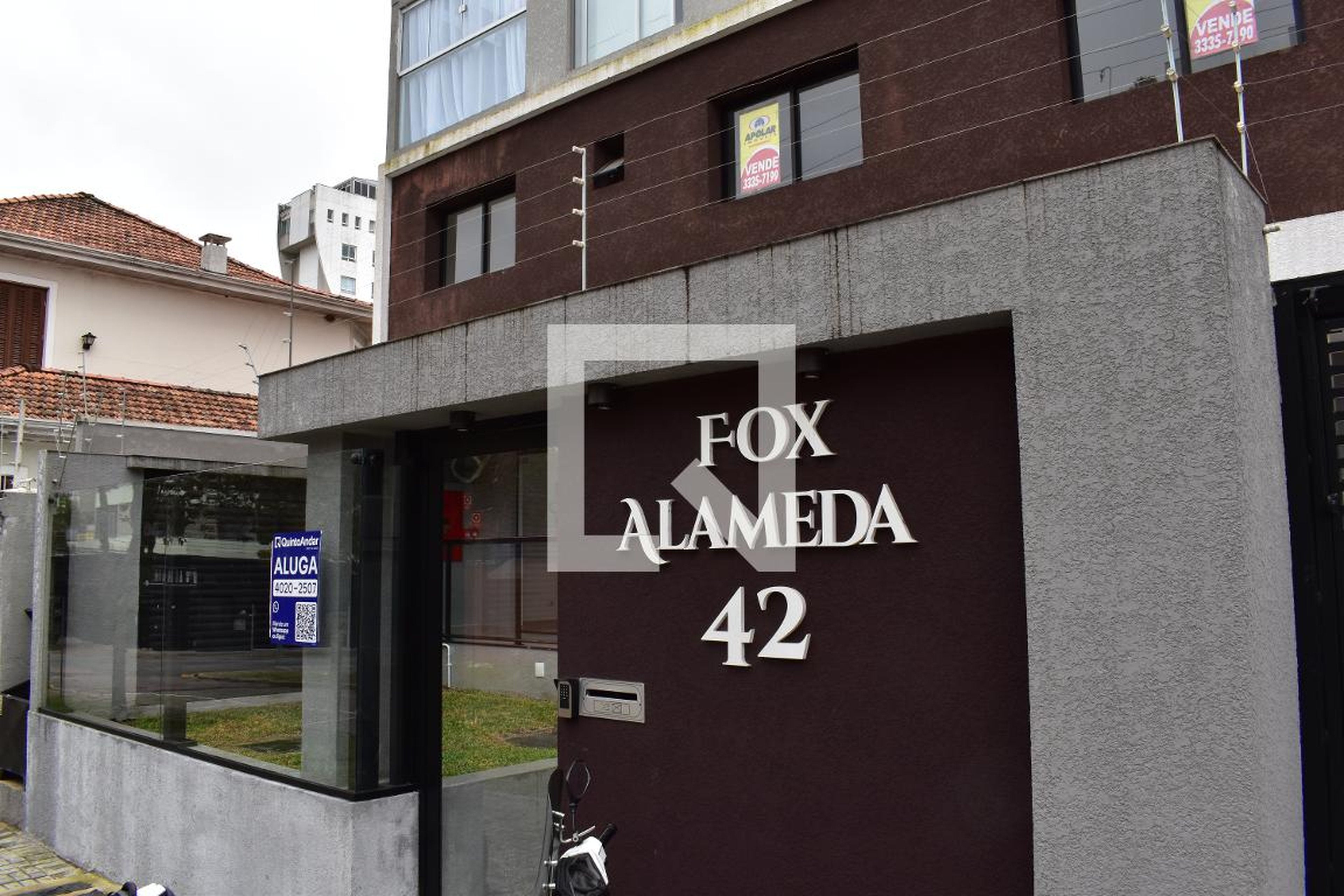 Fachada Condomínio em Alameda Princesa Izabel, 42