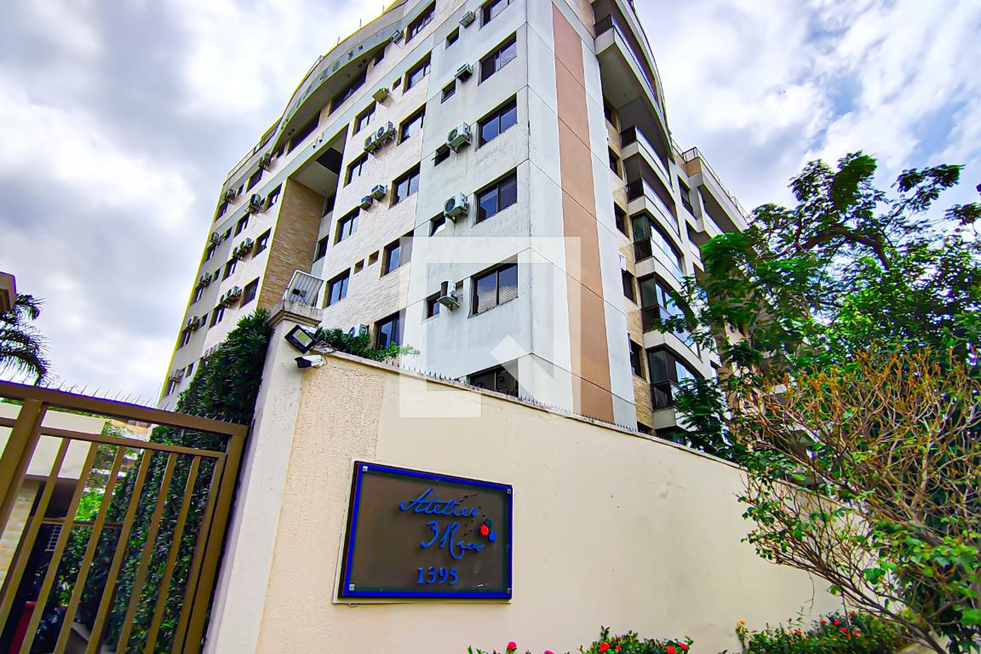 Fachada Condomínio Atelier 3 Rios