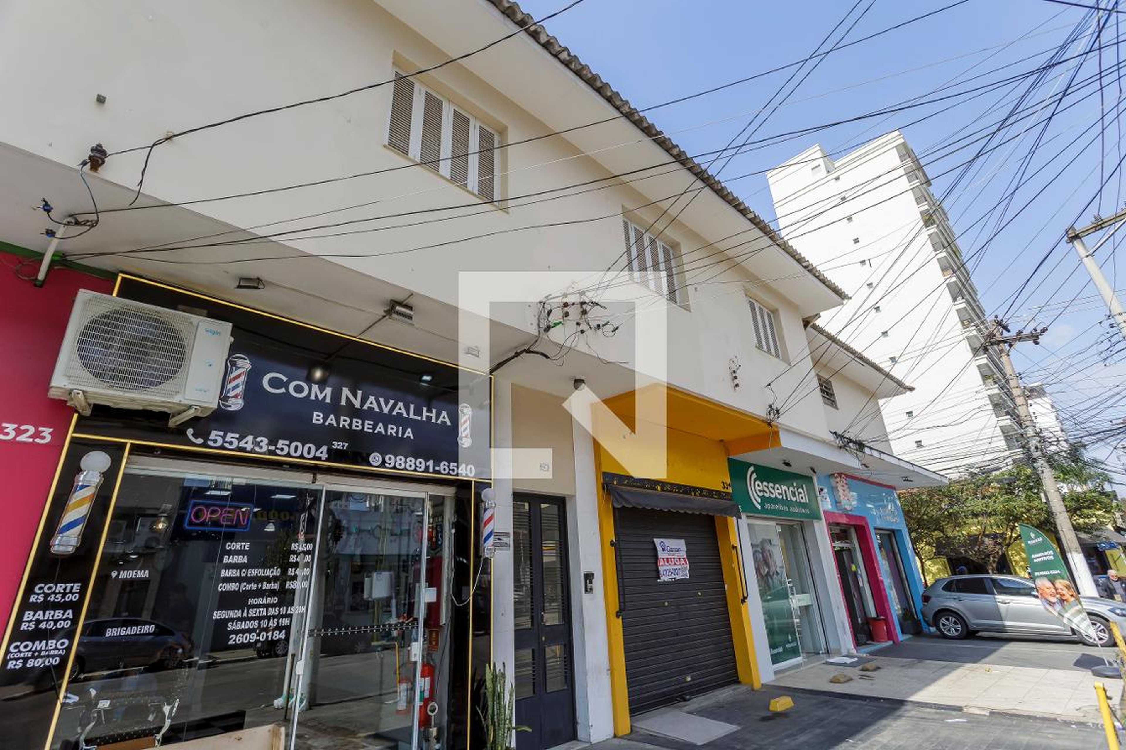 Fachada Condomínio em Avenida Moaci, 329