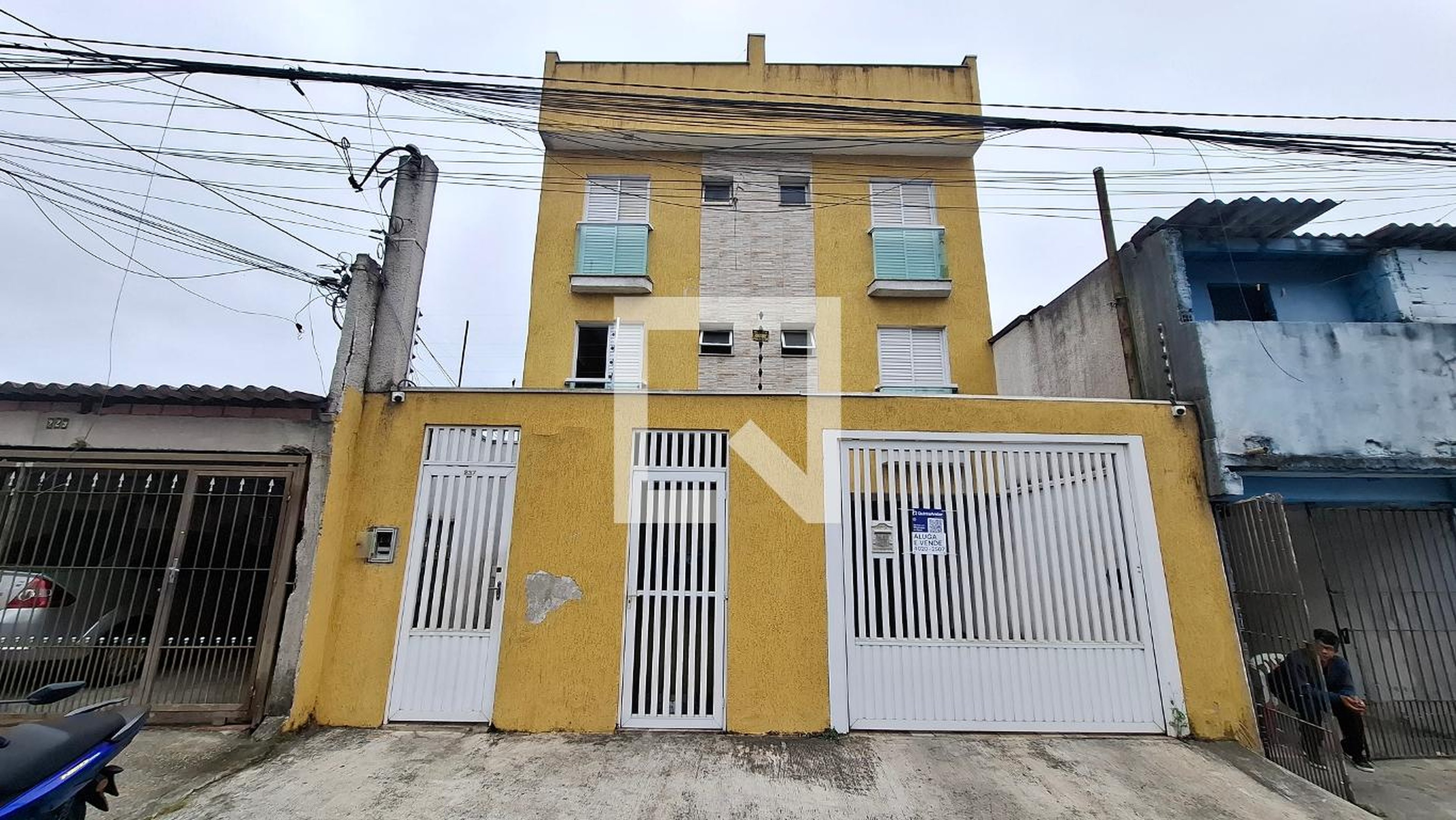 Fachada Condomínio em Rua Leviatan, 237