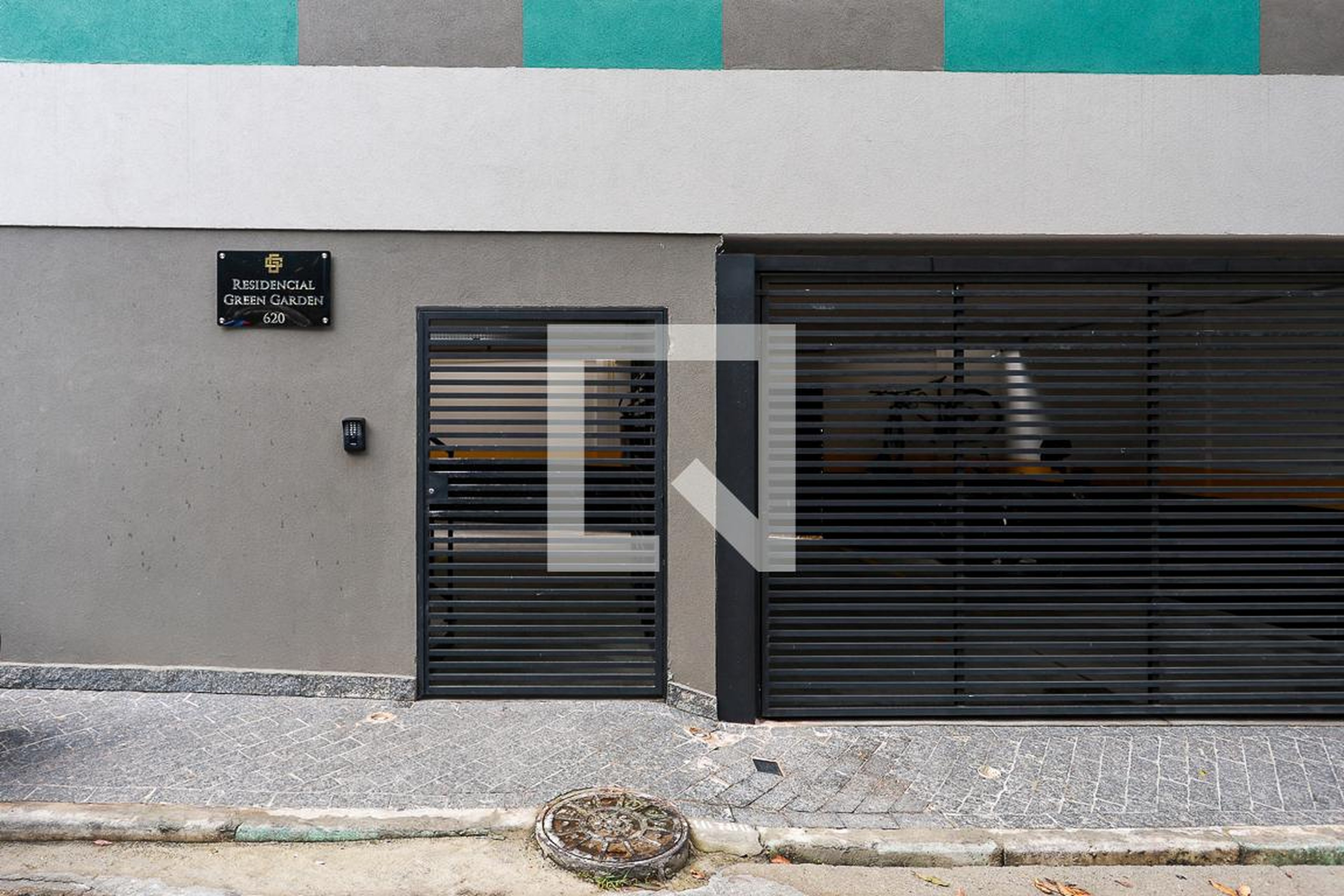 Fachada do condomínio Residencial Green Garden