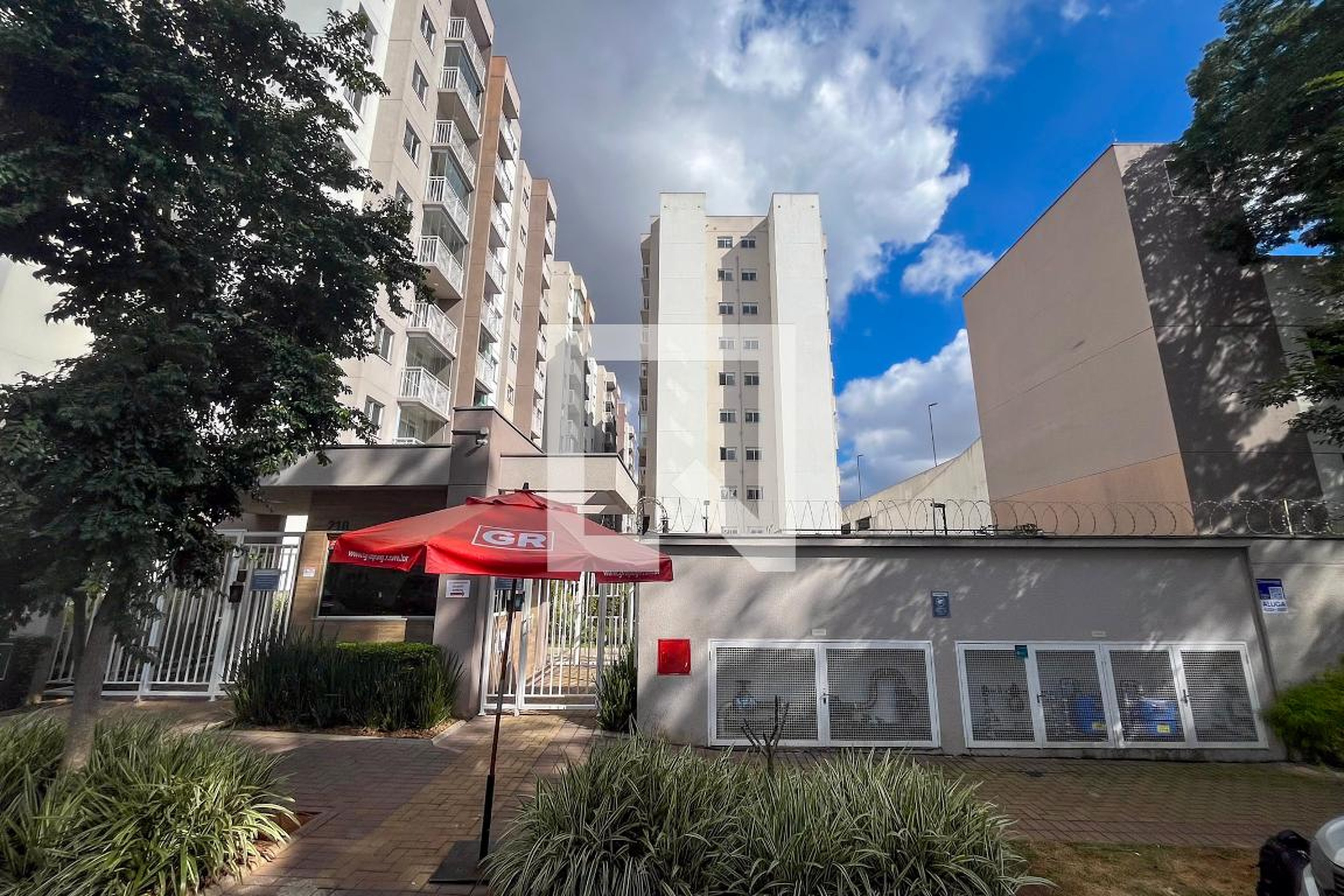Fachada Condomínio Sppace jardim botânico