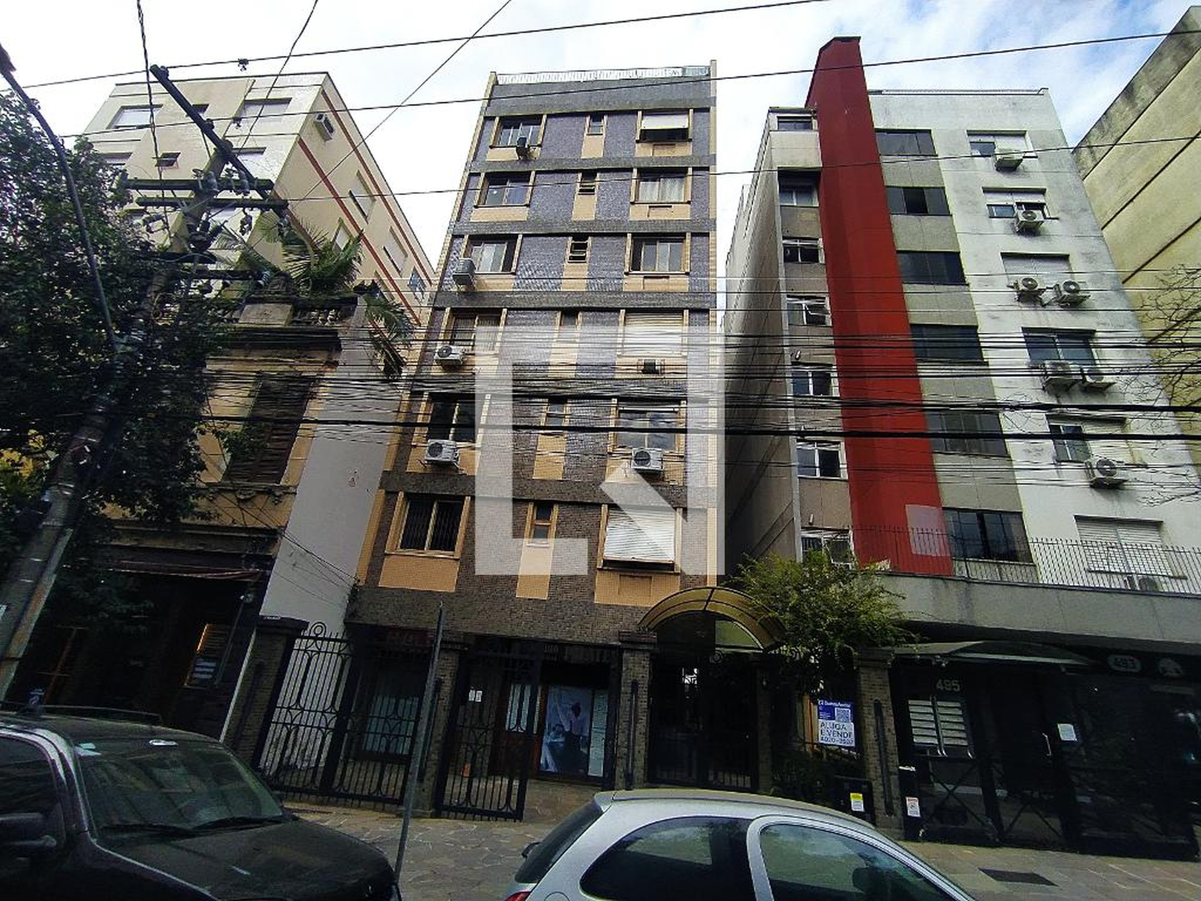 Fachada Condomínio em Rua Coronel Fernando Machado, 501