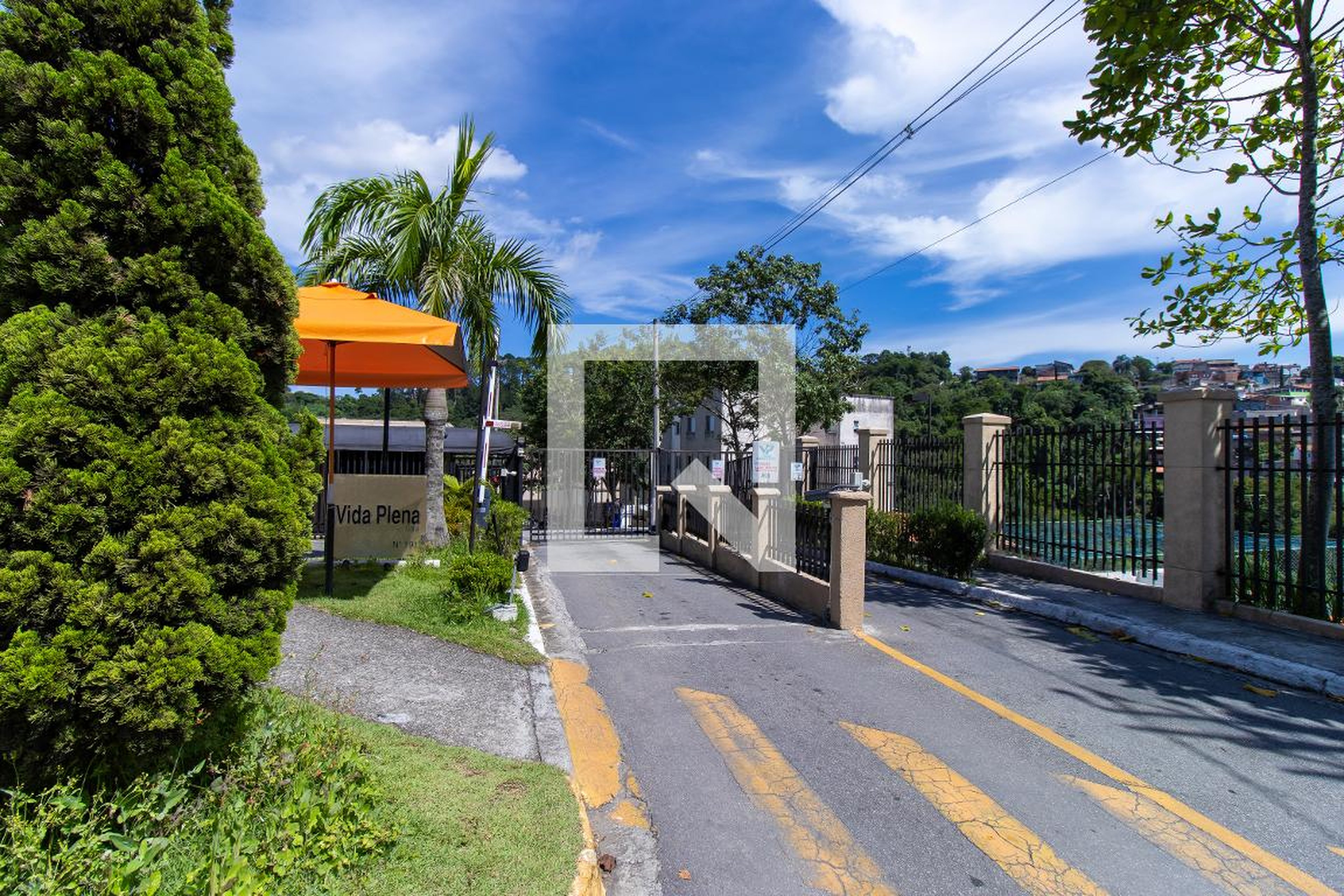 Fachada do condomínio Condomínio Vida Plena