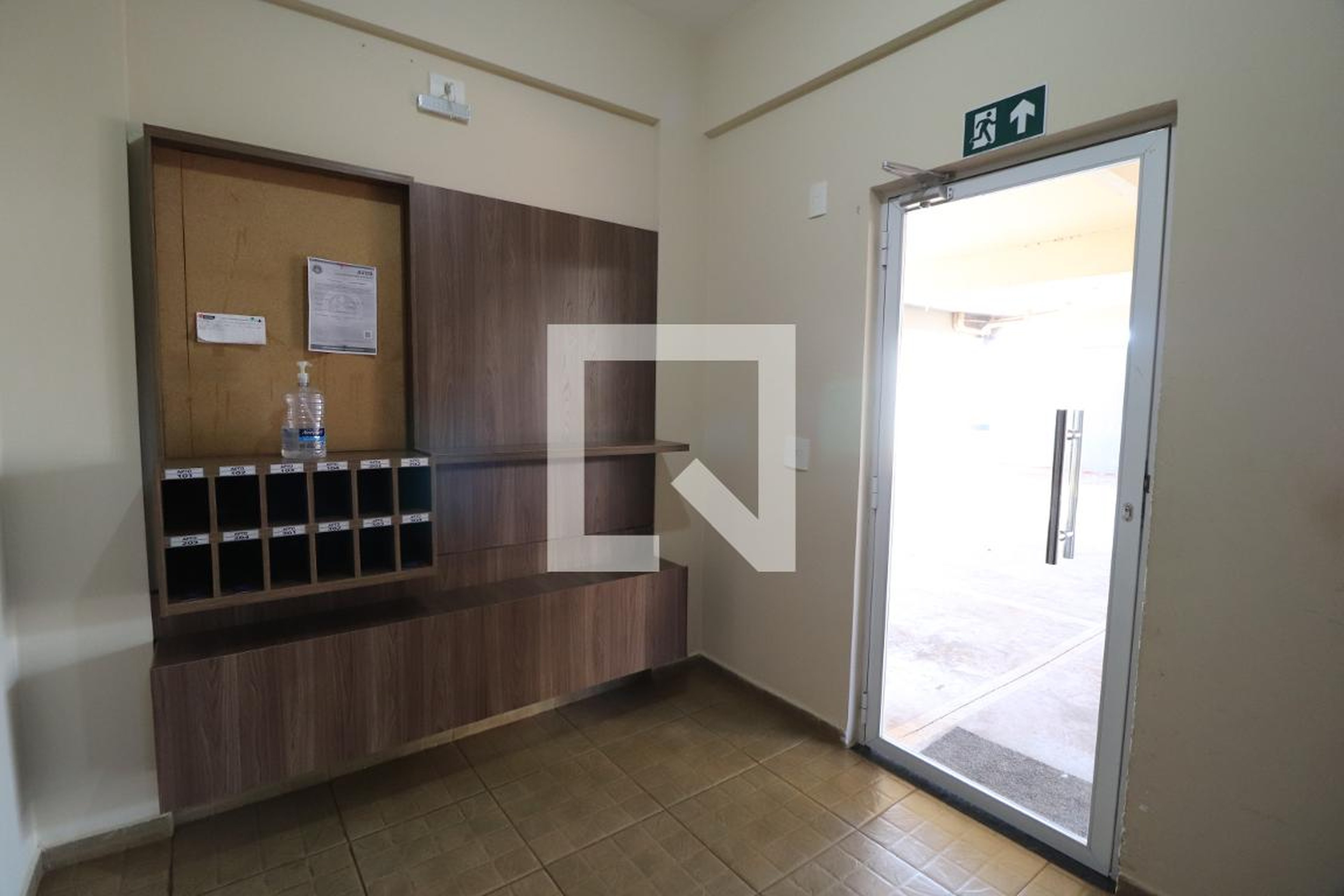 Hall de entrada - Residencial Bilbao