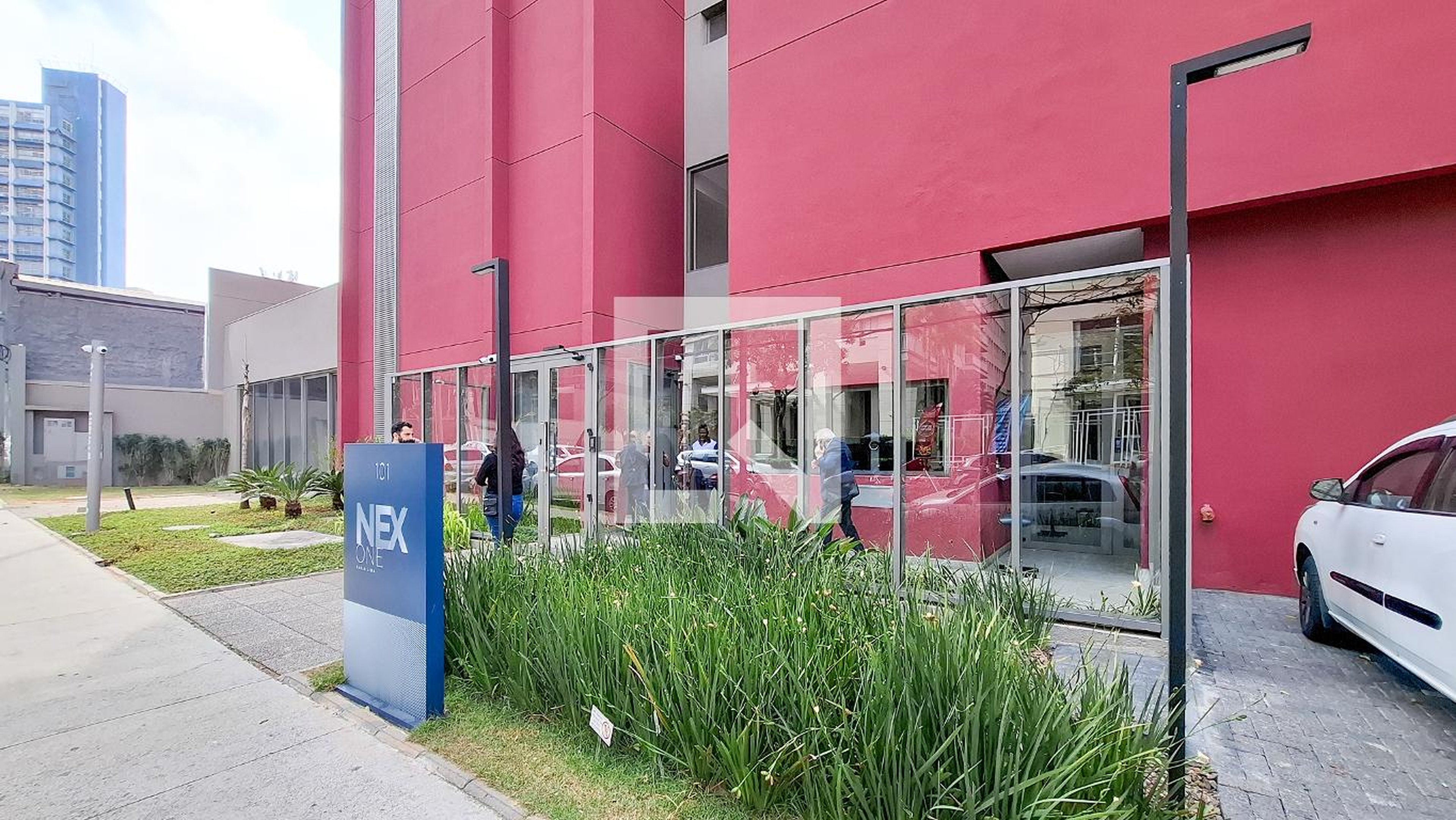 Fachada do Prédio Condomínio Nex One Faria Lima