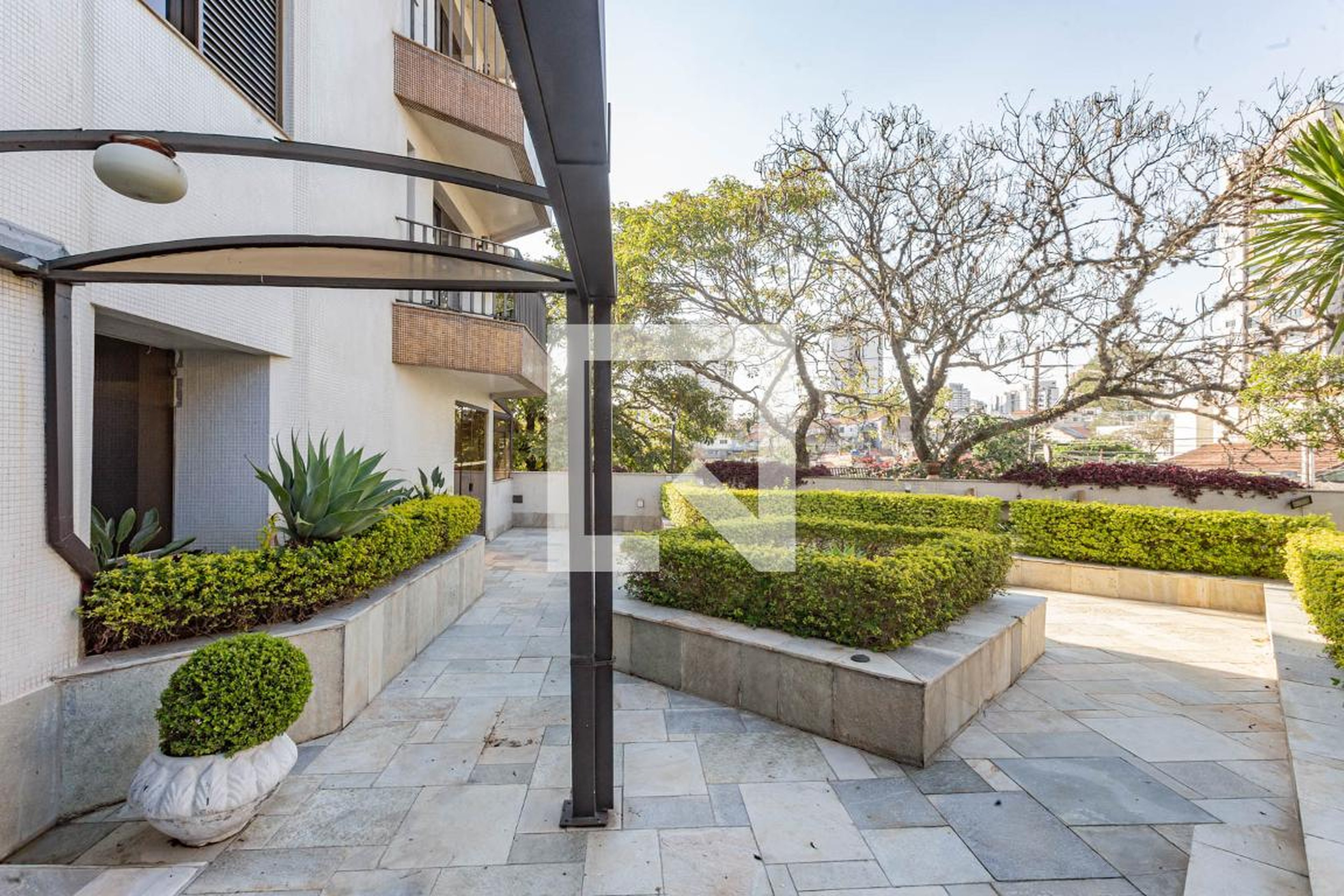 Área comum - Construção Edifício Mirante do Jardim