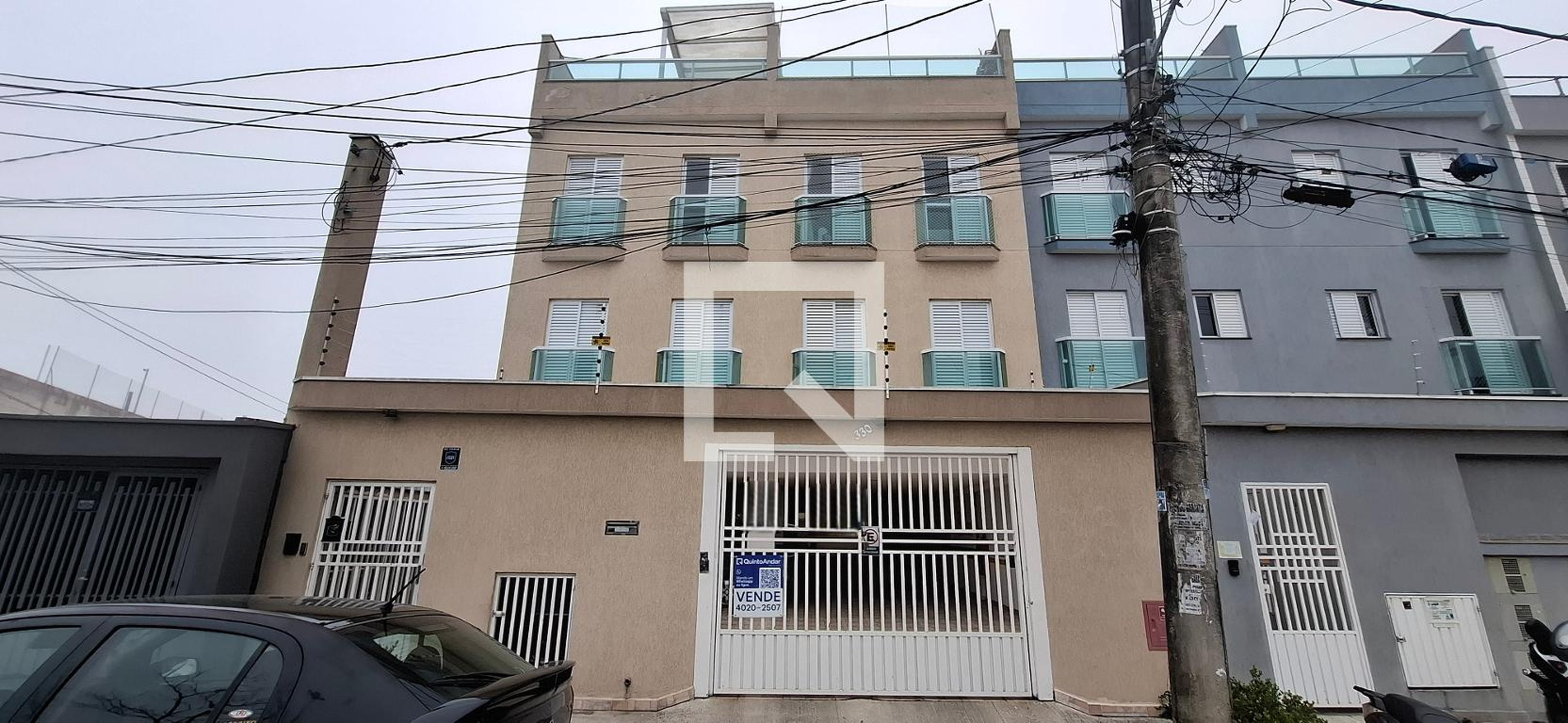 Fachada Condomínio em Rua Francisco Inácio, 330