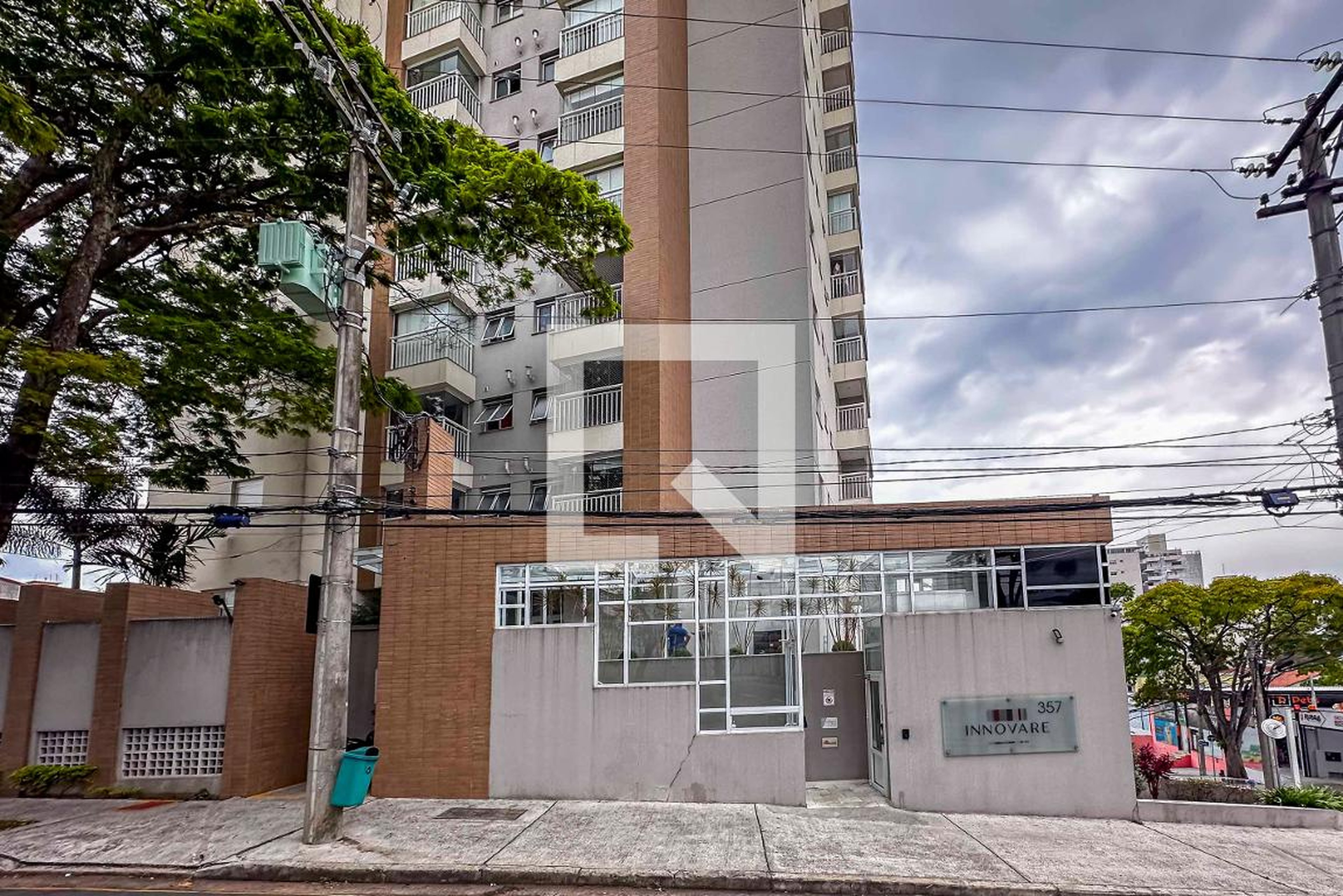 Fachada Condomínio Apto S/