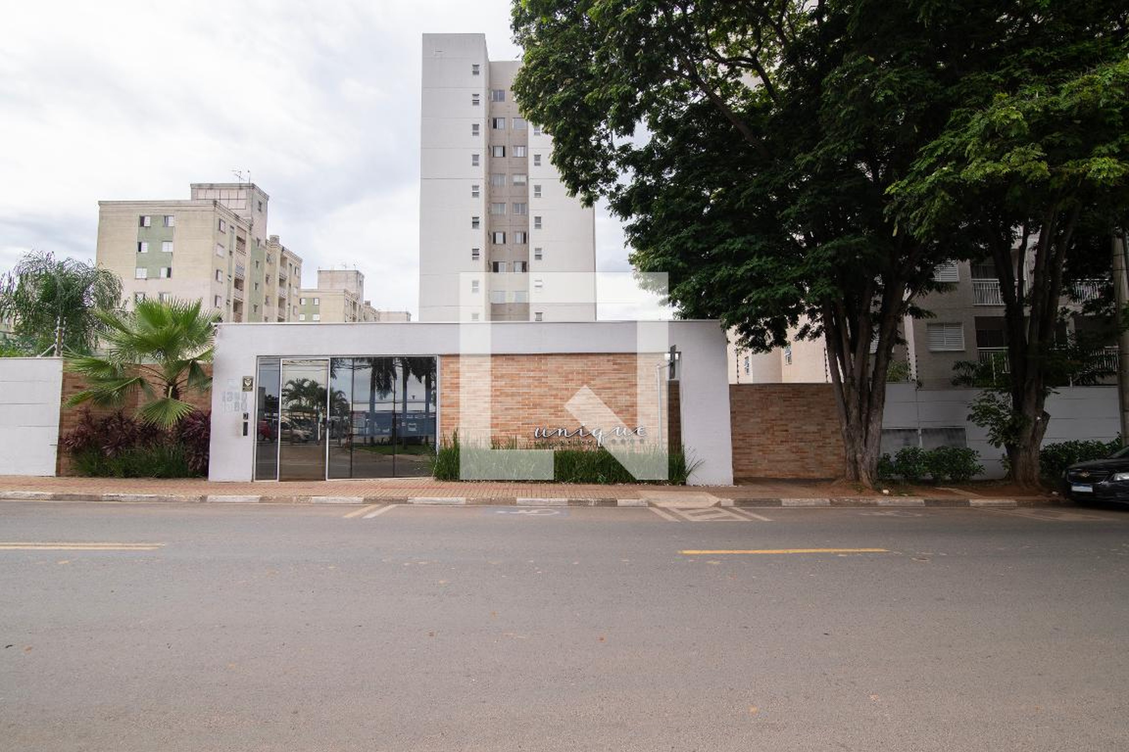 Fachada do Condomínio Residencial Unique