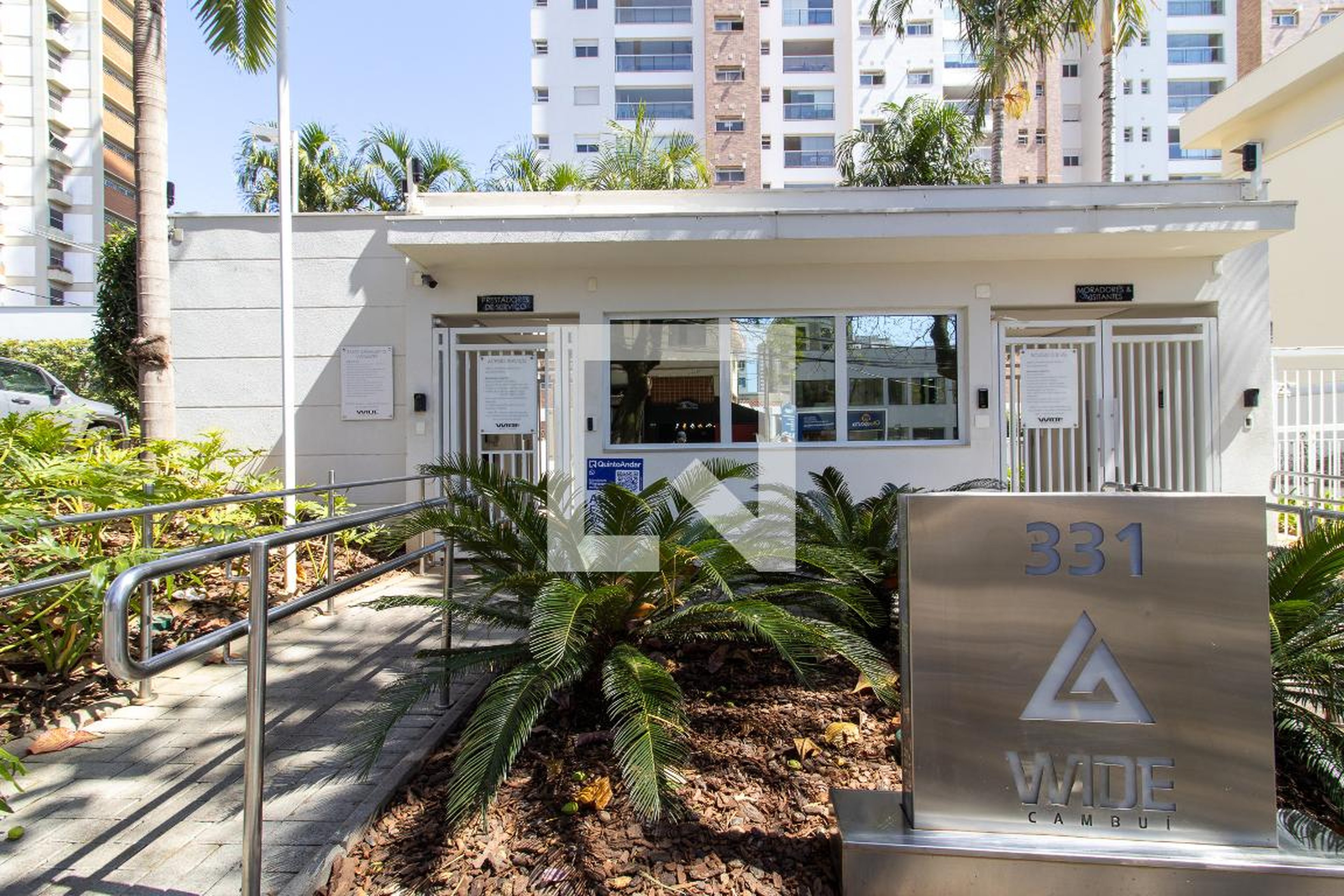 Fachada Condomínio Wide Cambuí