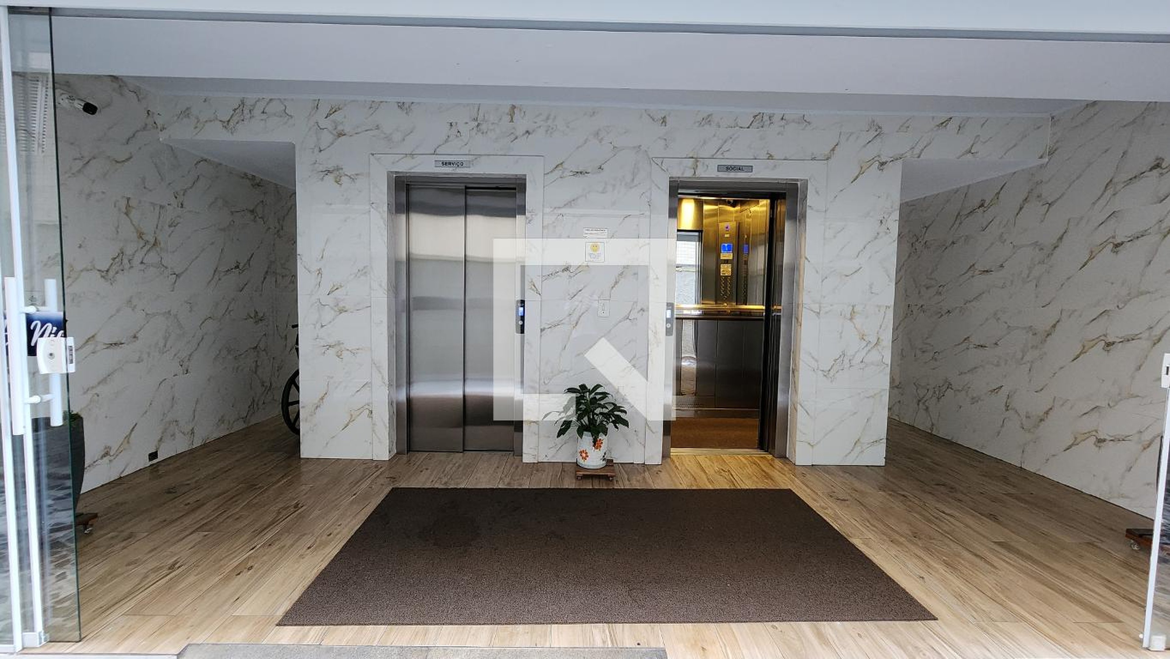 Hall de entrada - Edifício Nice
