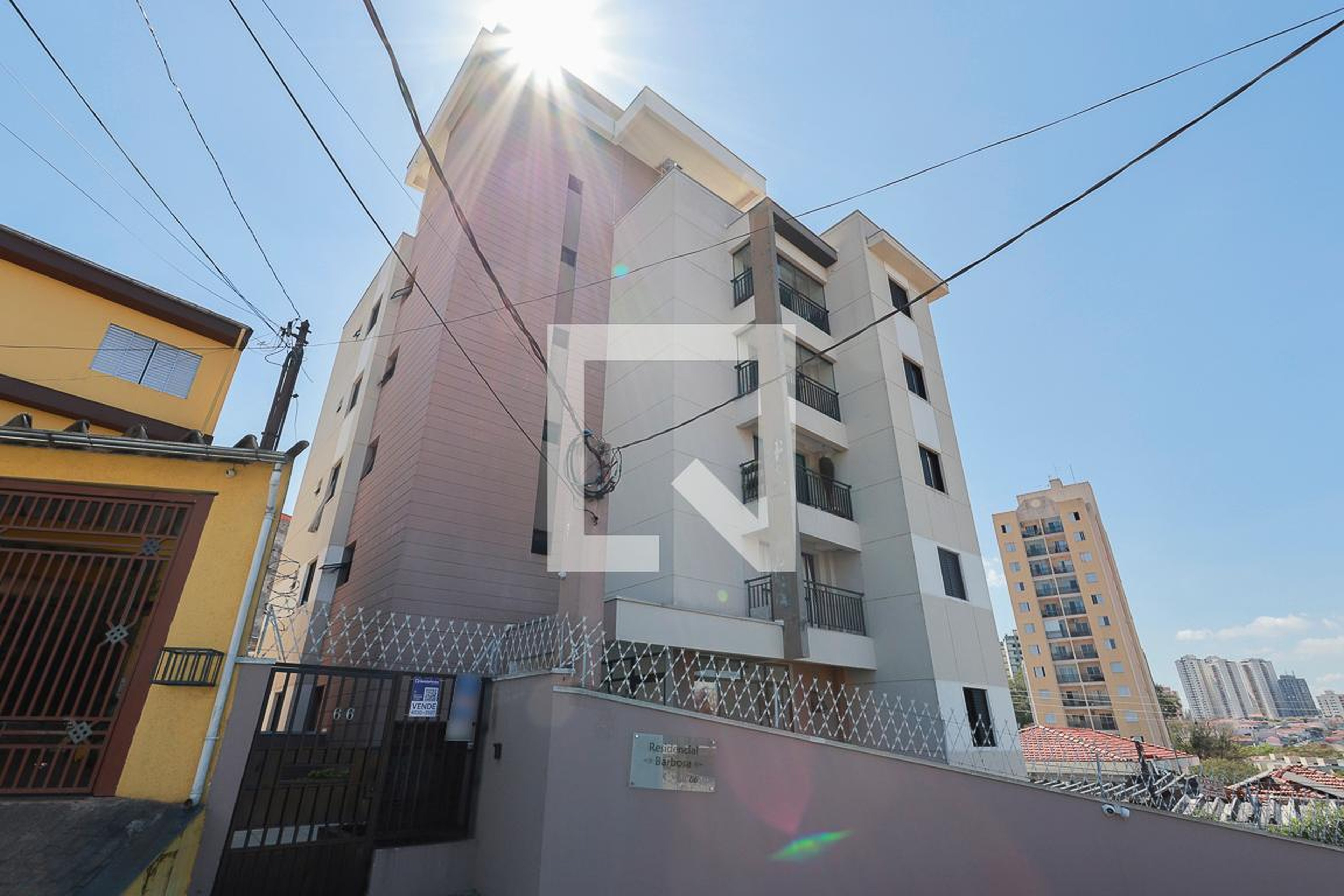 Fachada do prédio Condomínio Resindencial Barbosa