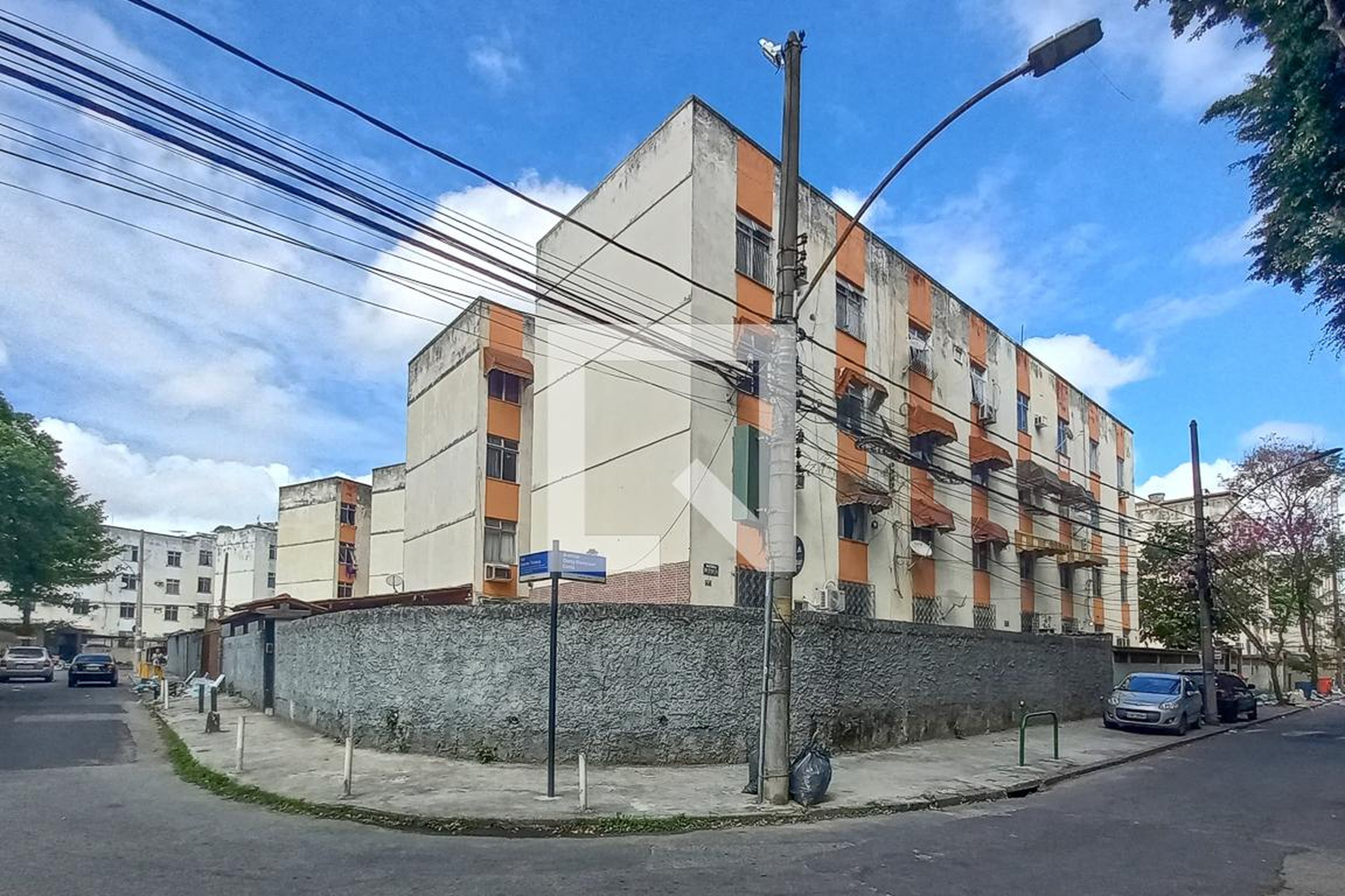 Fachada do Prédio Condomínio Conjunto Residencial da Polícia Militar