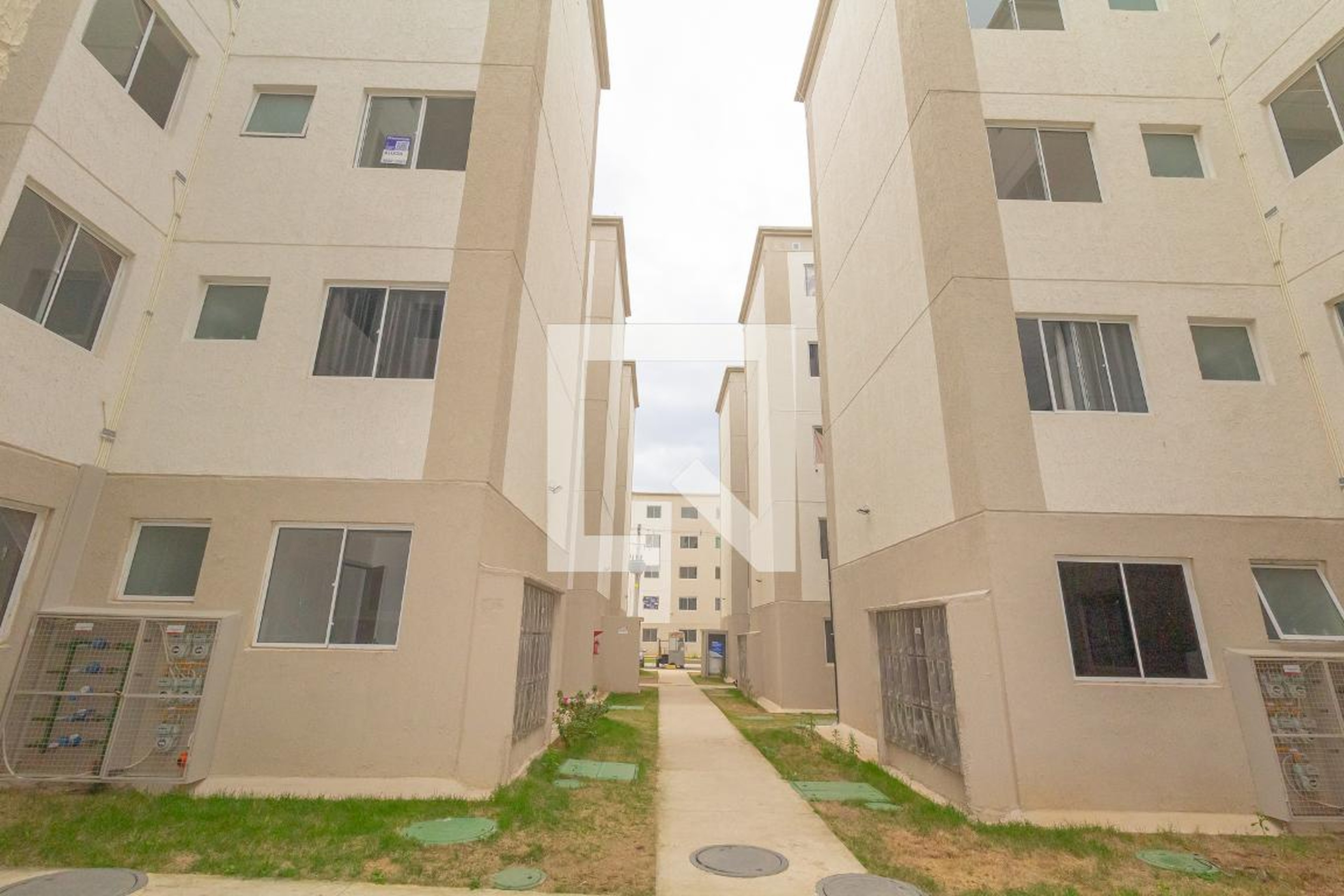 Fachada Condomínio Floratta  Construtora Tenda