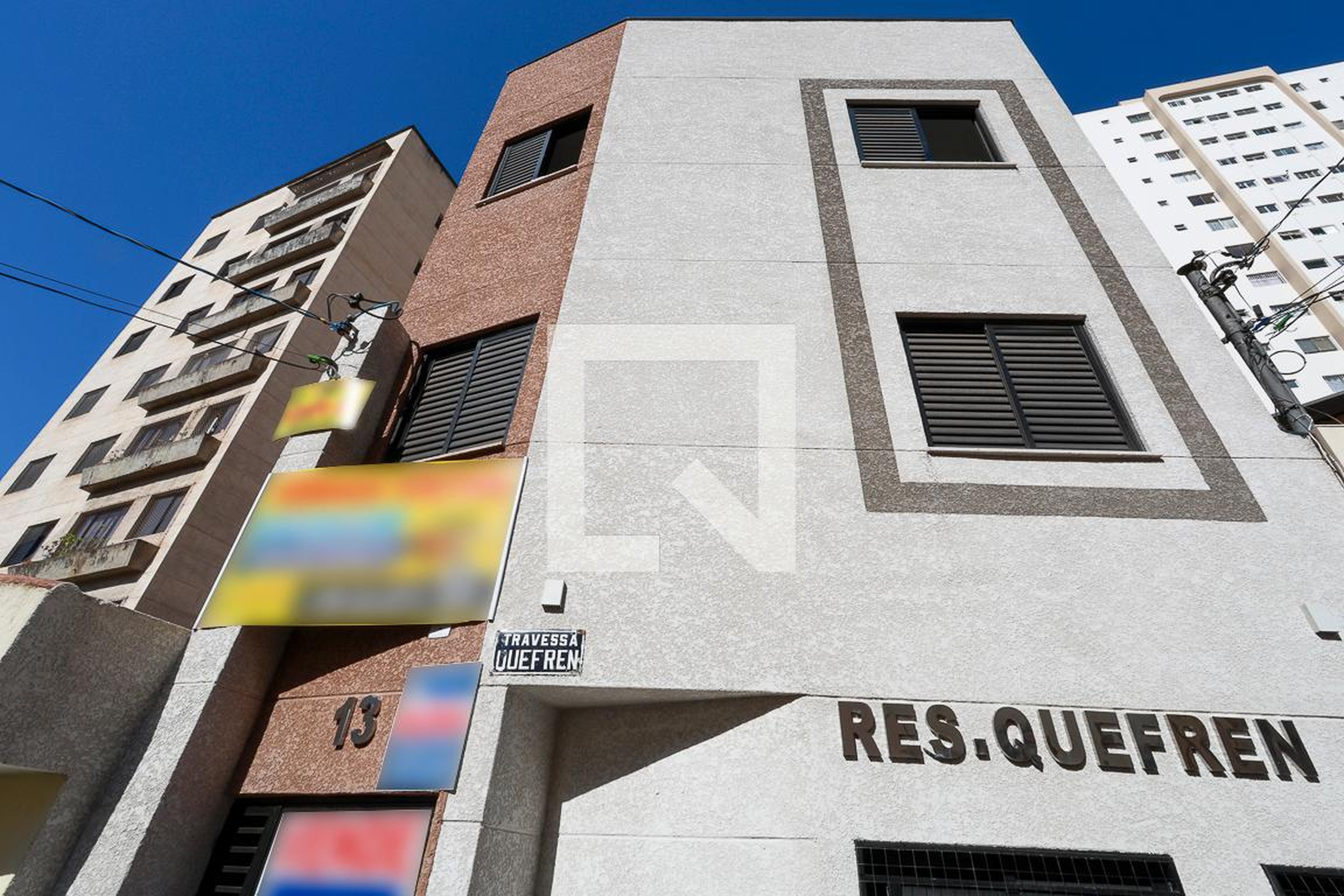 Fachada do prédio Residencial Quefren