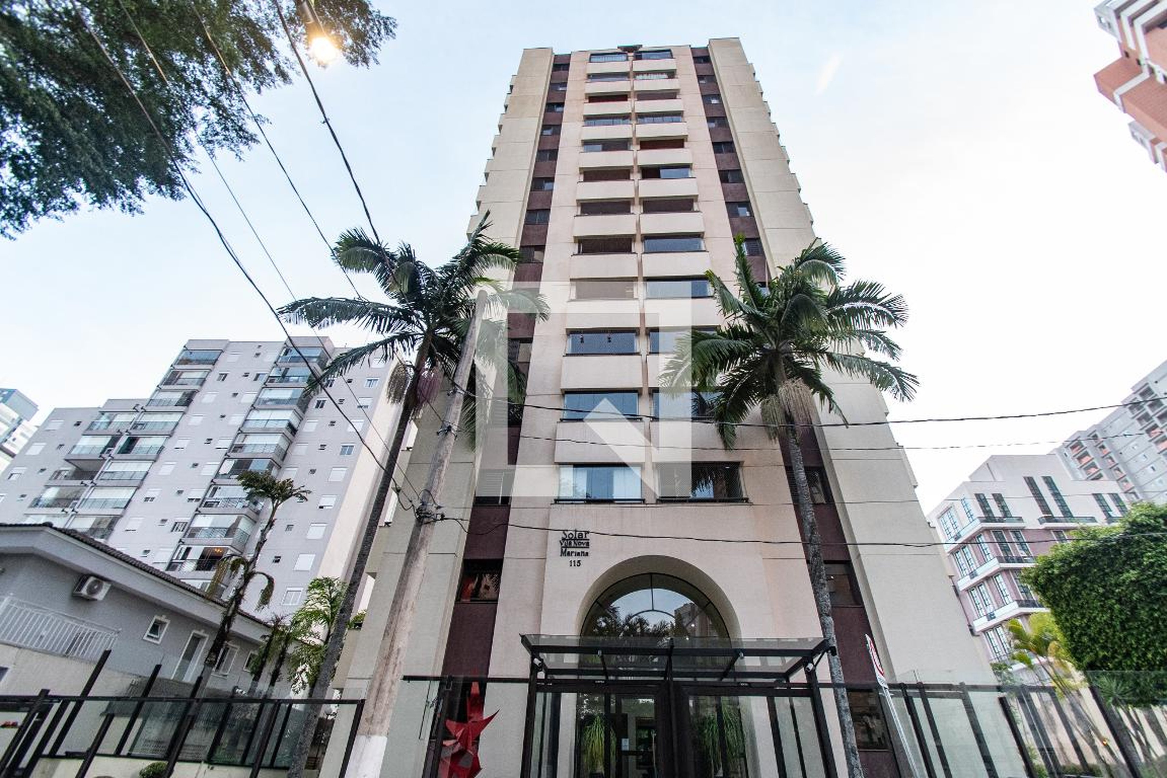 Fachada Condomínio Solar Vila Nova Mariana