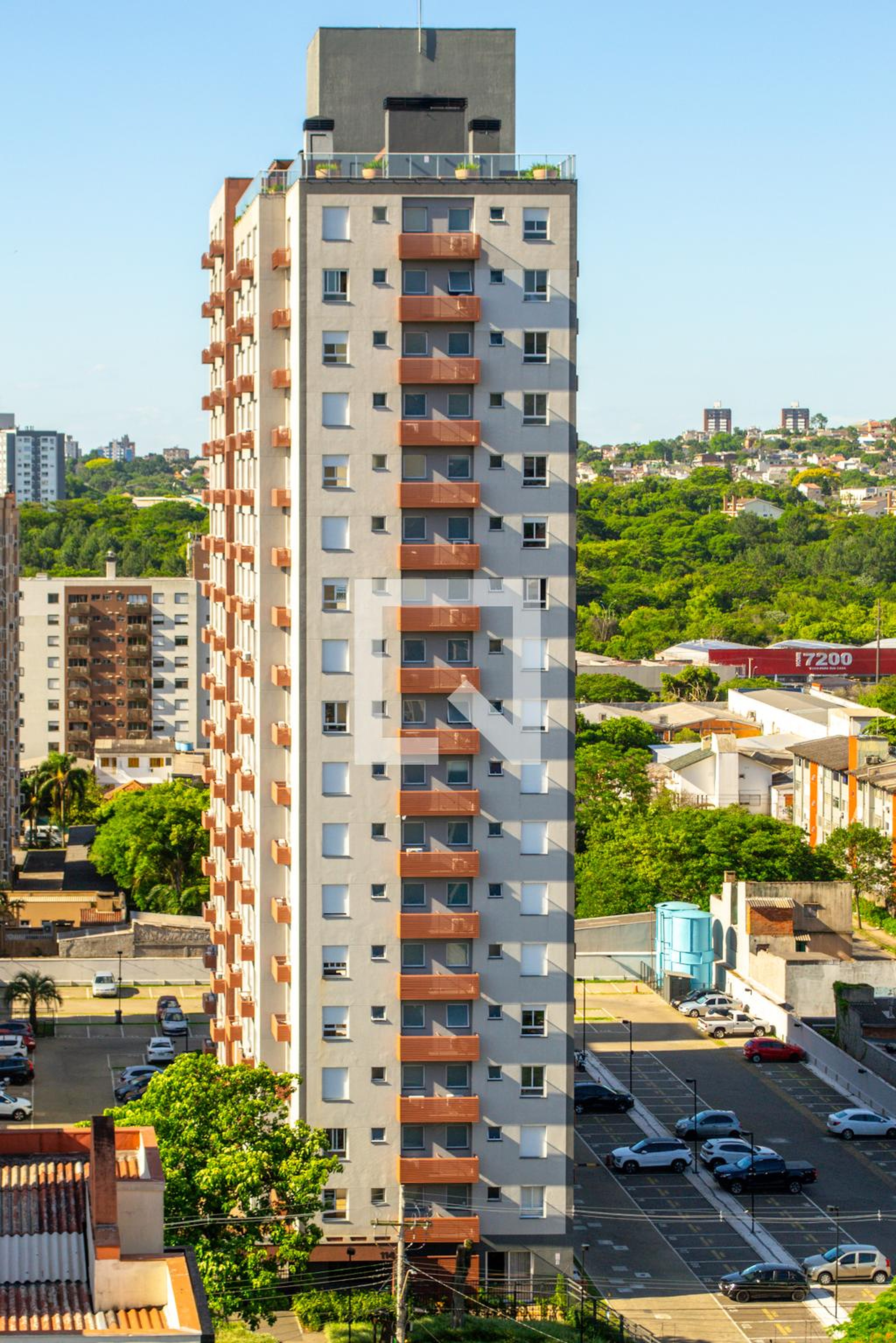 Fachada do prédio Condomínio Connect