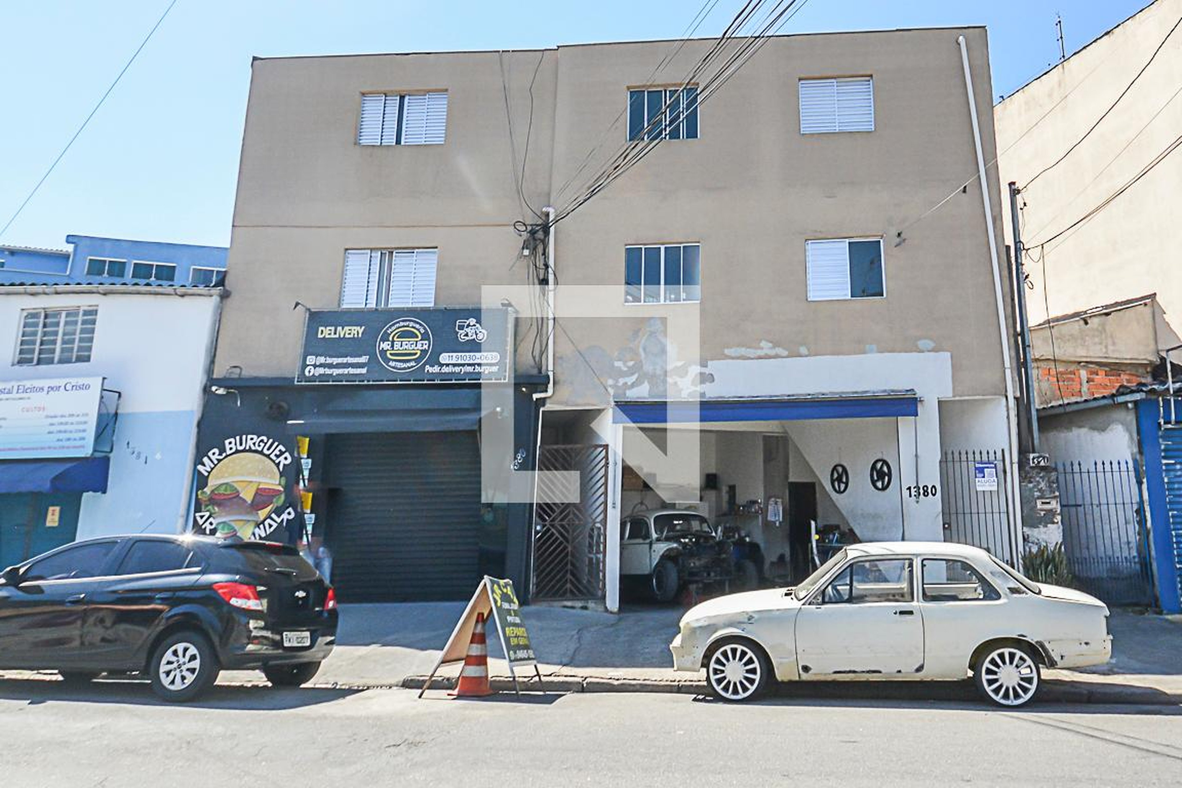 Fachada Condomínio em Avenida Água Funda, 1380