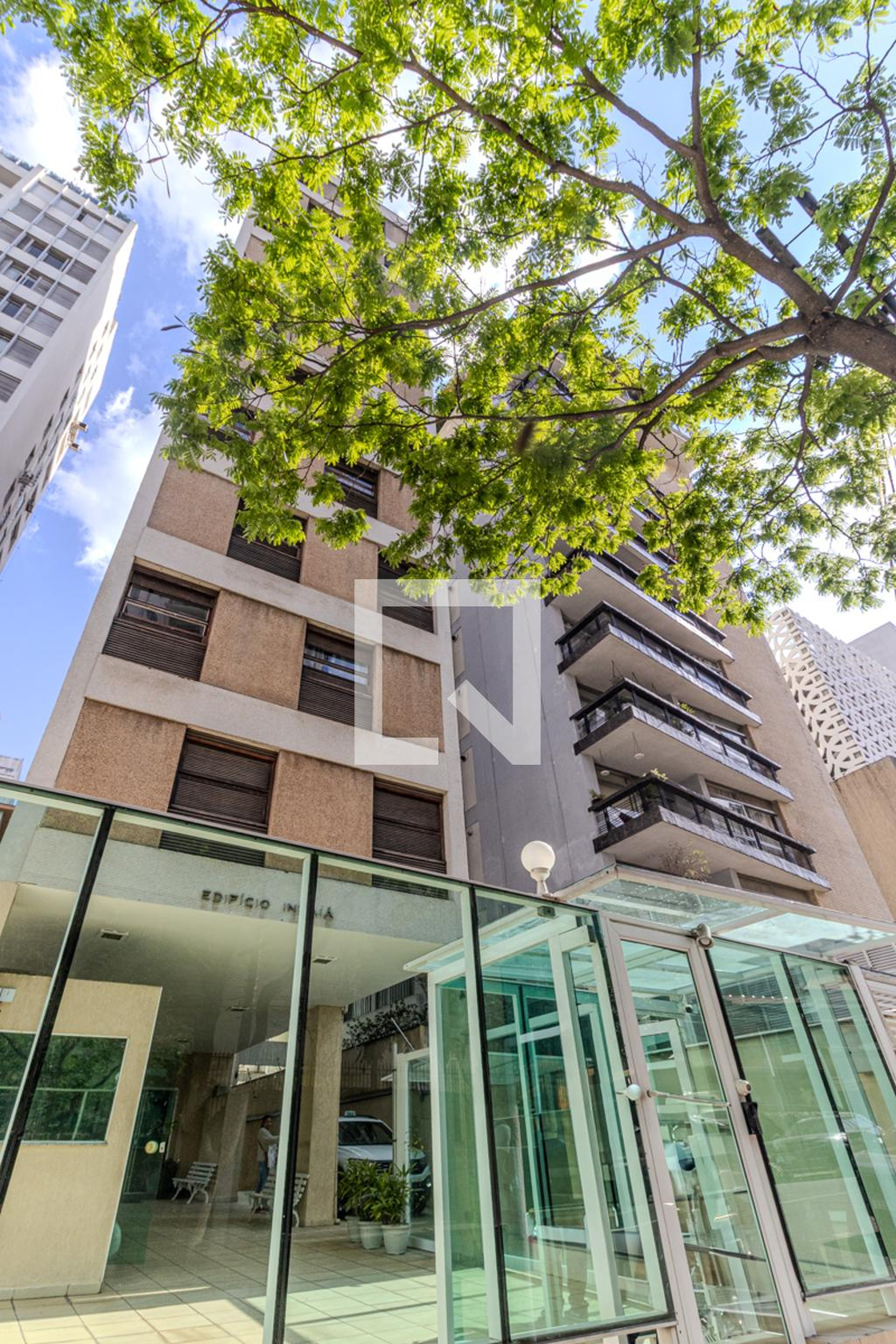 Fachada Condomínio Indaia