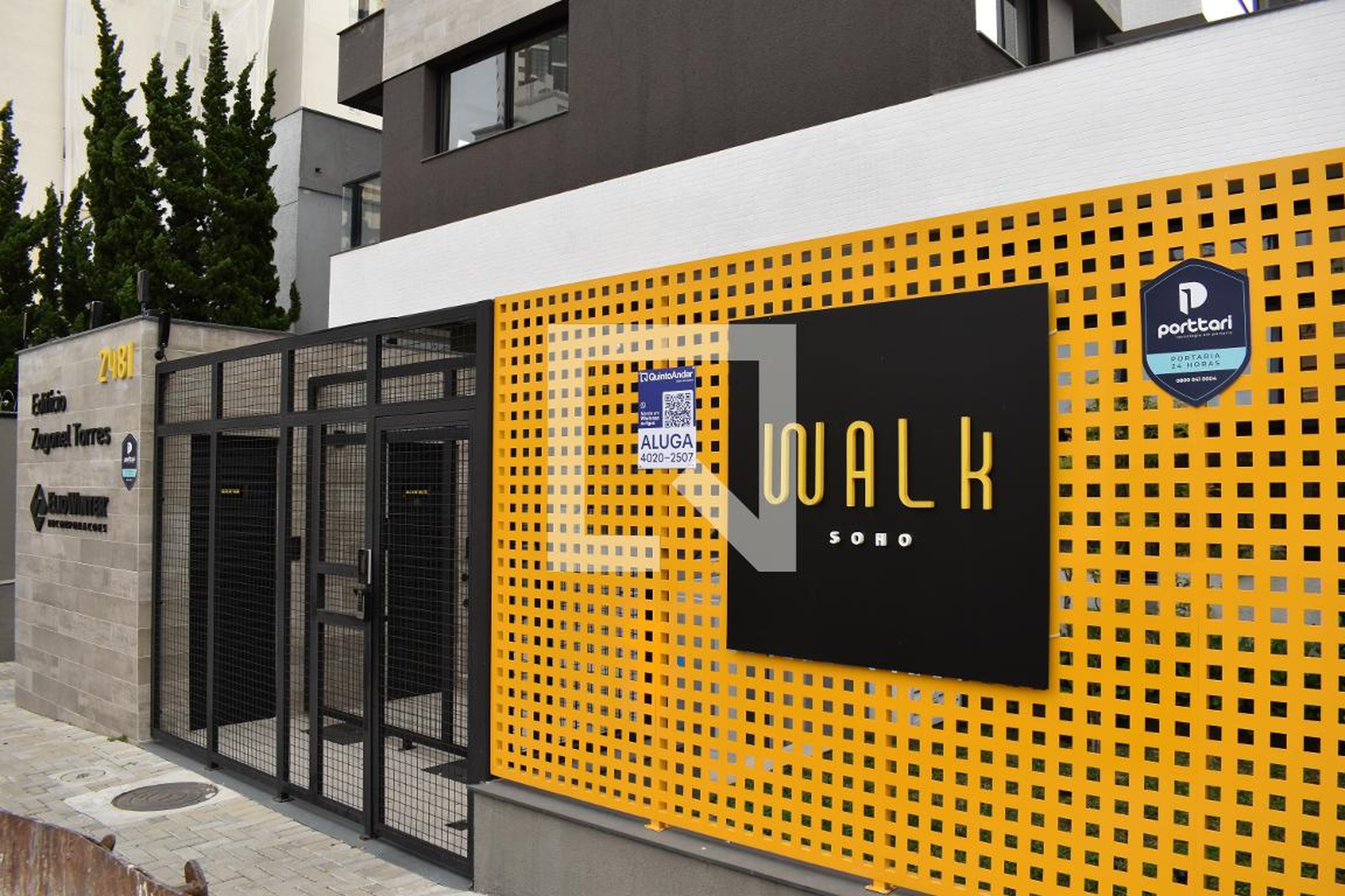 Fachada Residencial Walk Soho