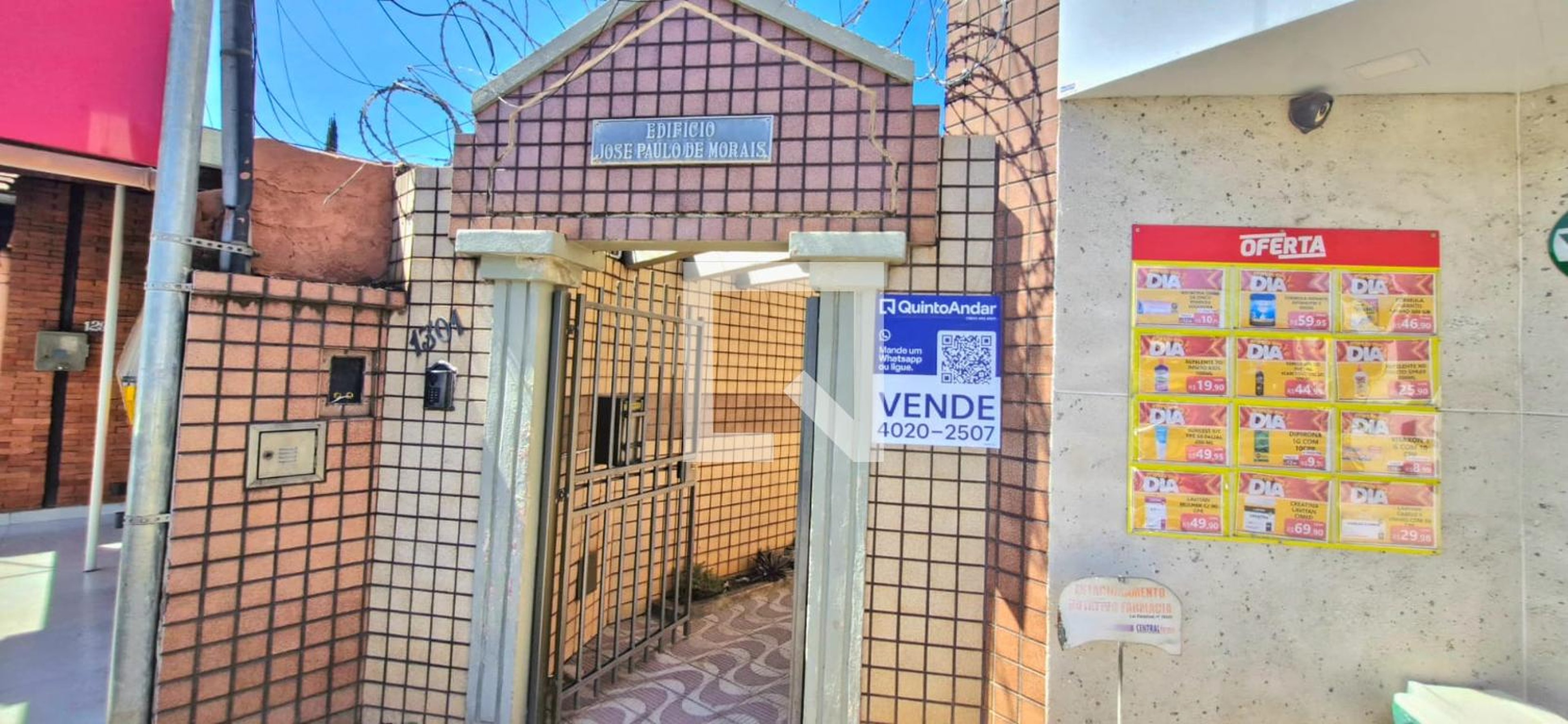 Fachada Condomínio em Rua Conde Dolabela, 1301