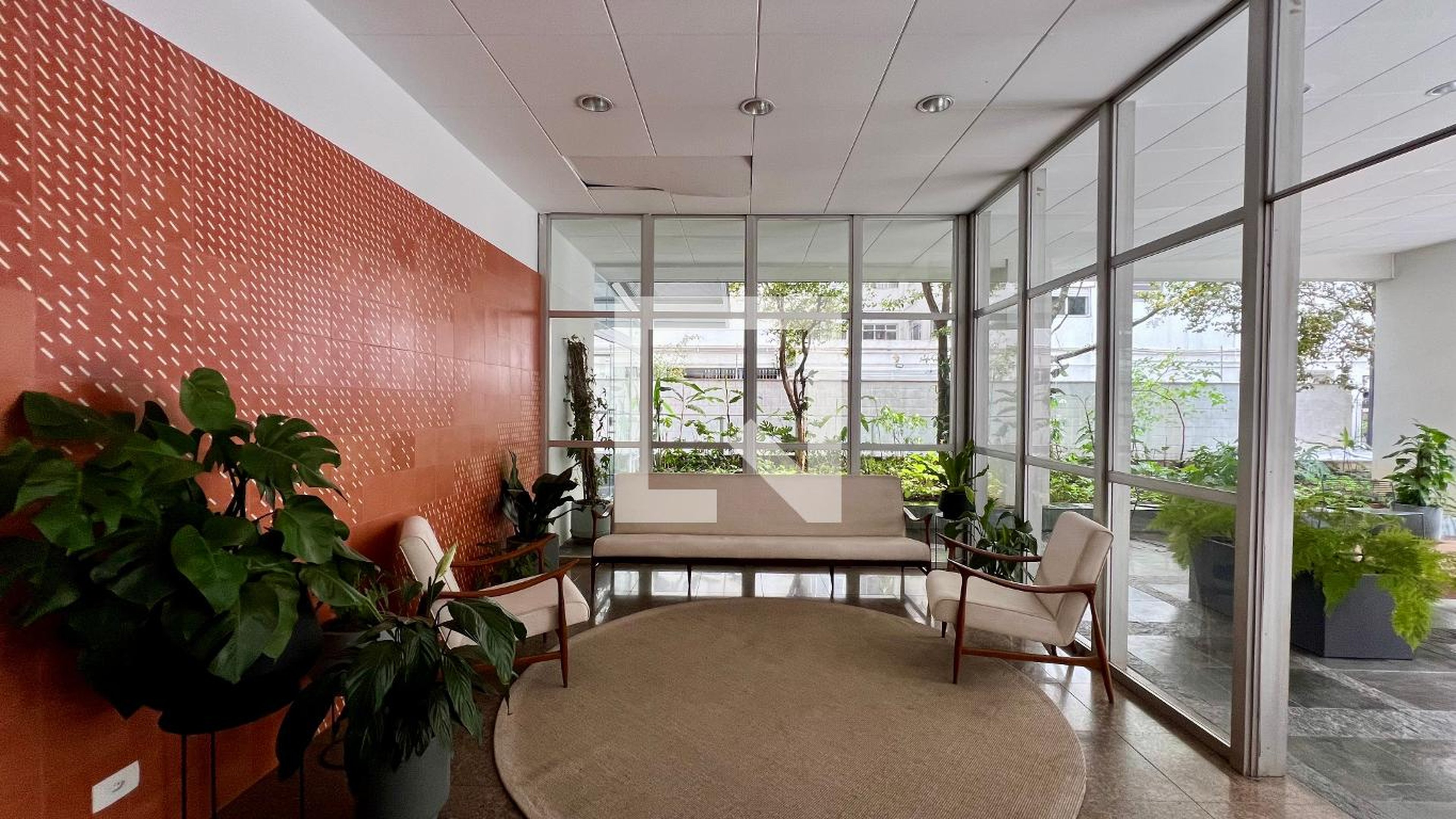 Hall de entrada - Edifício Itajaí