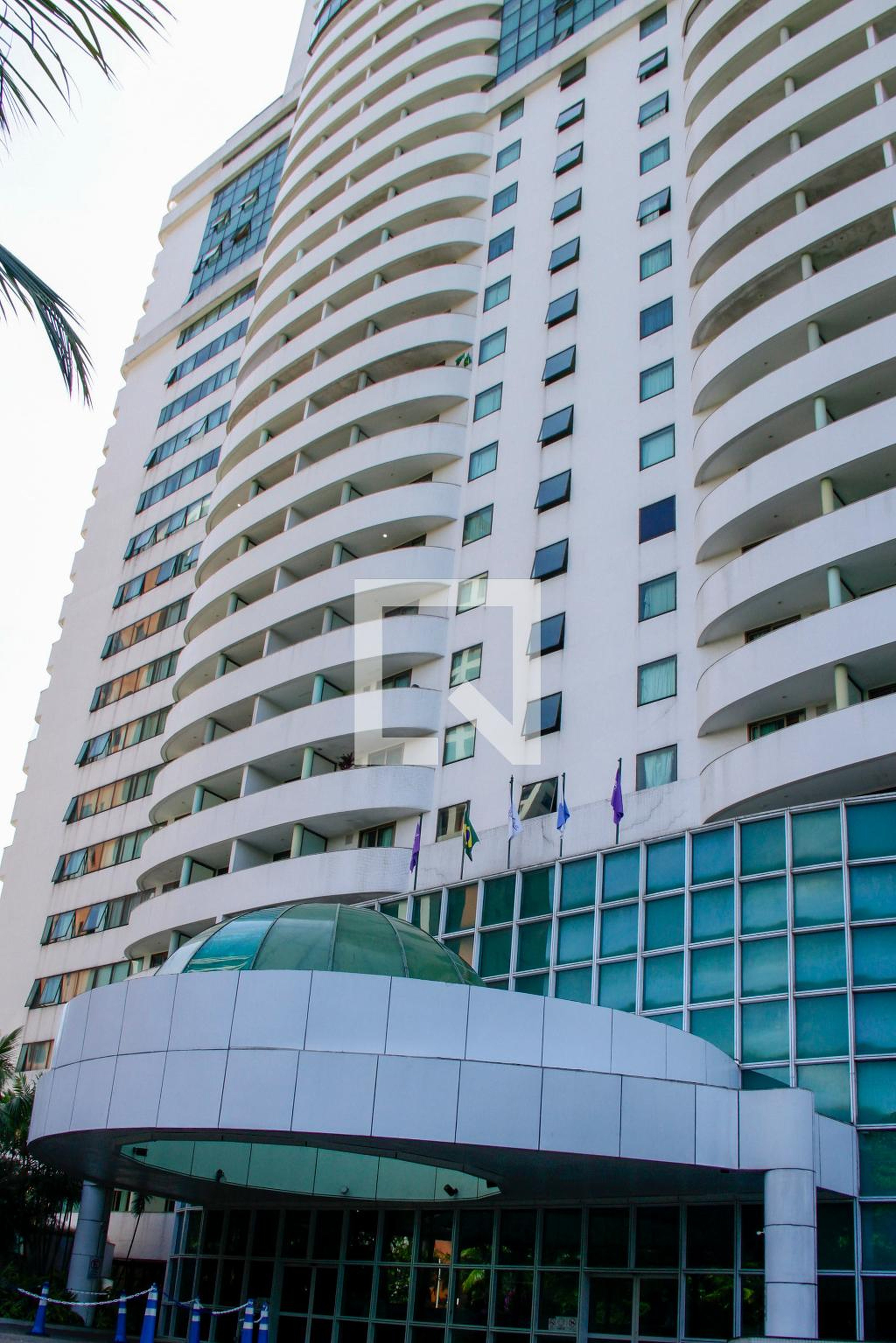 Fachada Condomínio Mediterrâneo Flat