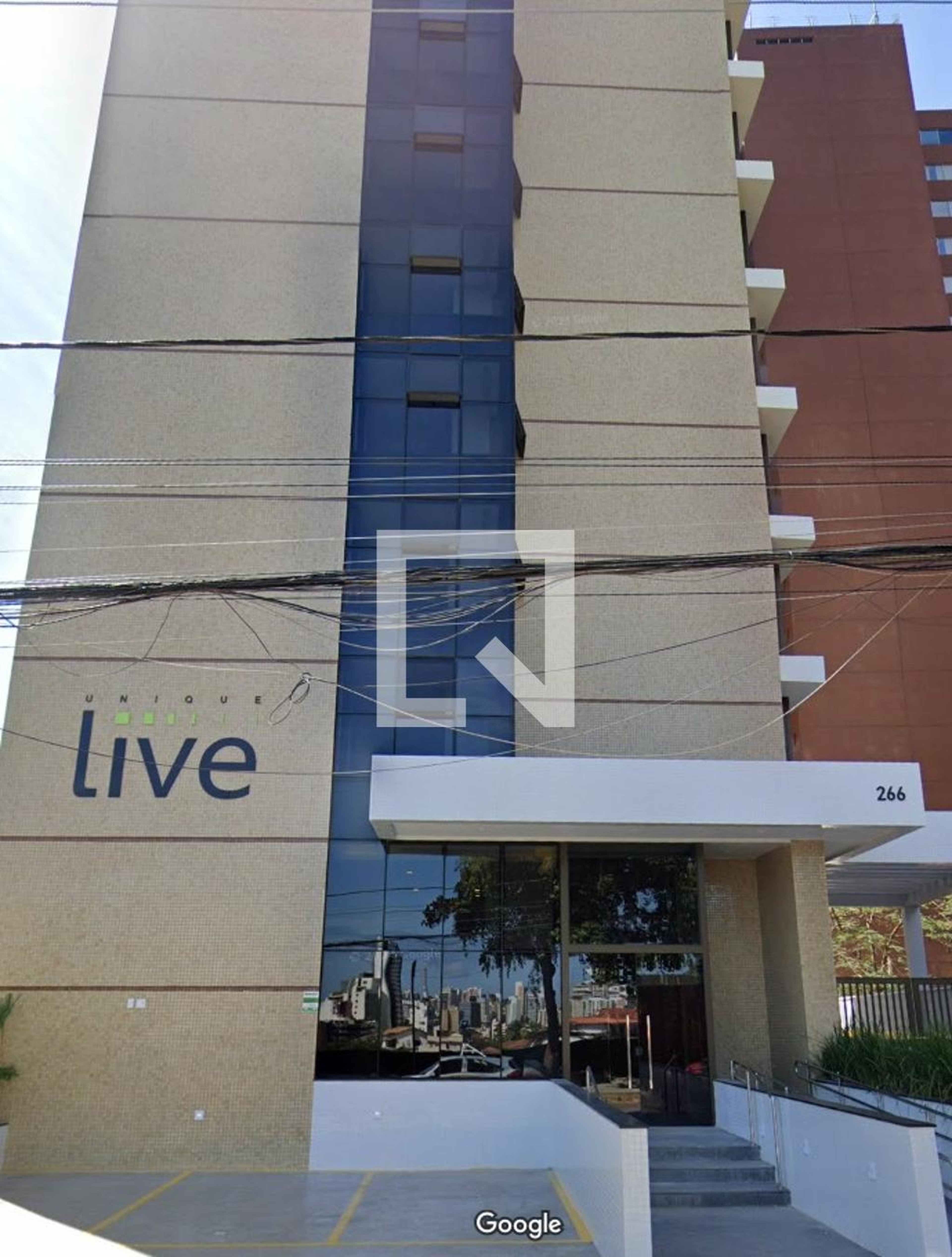 Fachada do Prédio Condomínio Unique Live