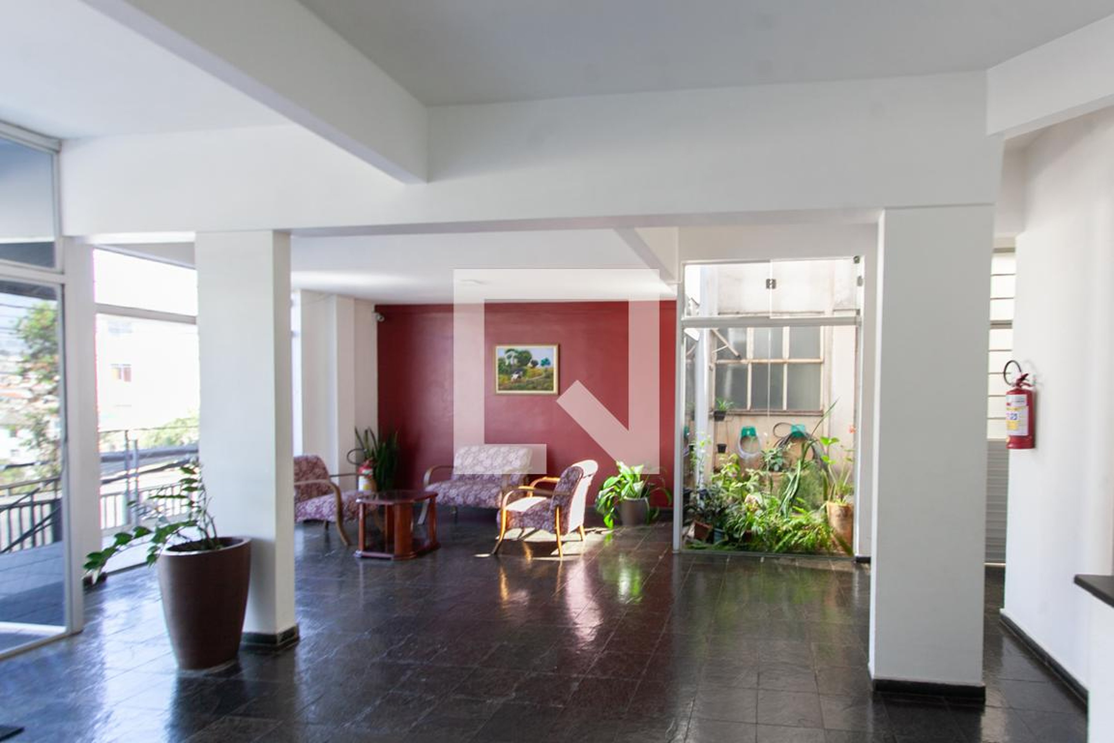 Hall de entrada - Edifício Pau Brasil