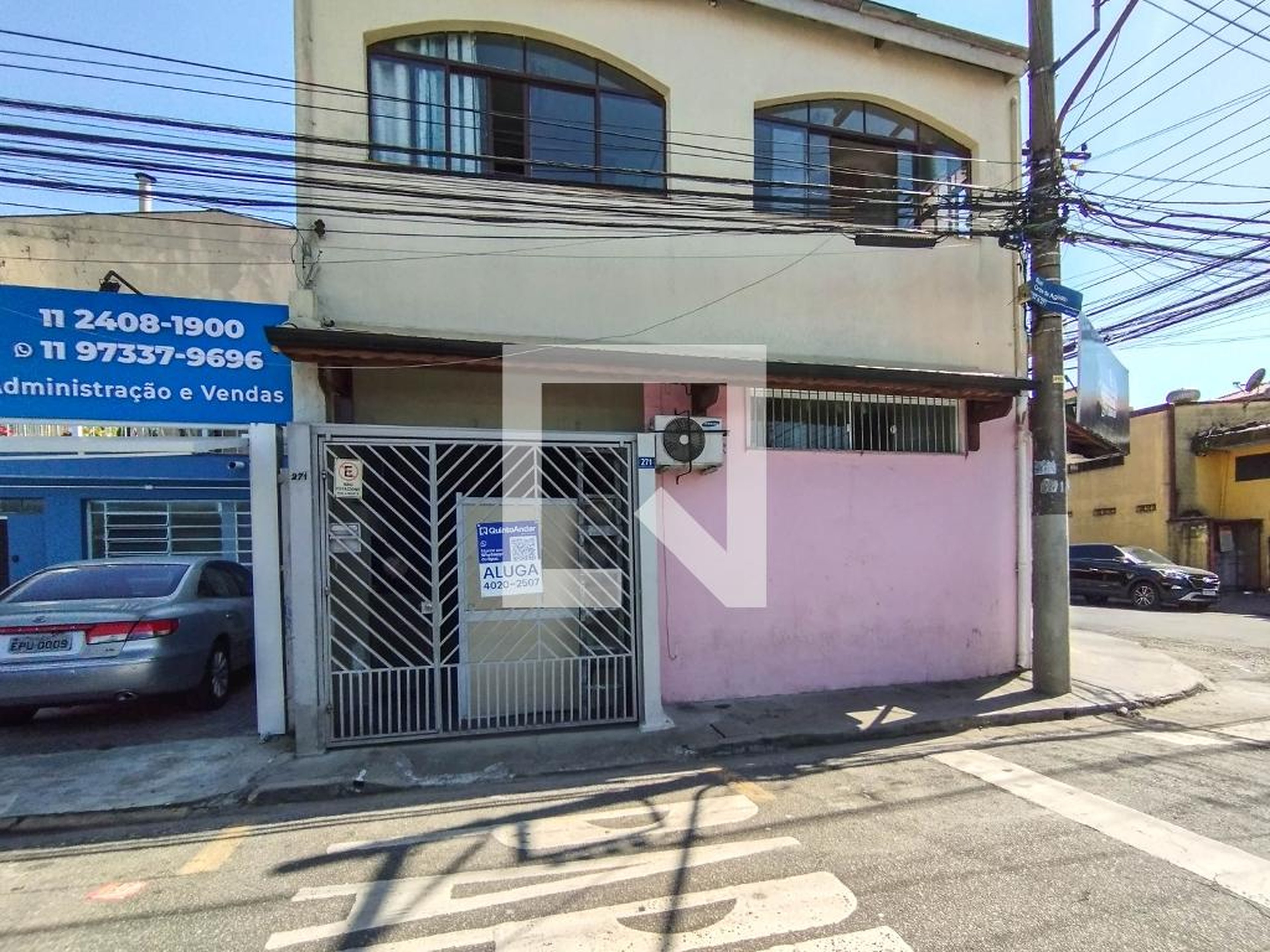 Fachada Condomínio em Rua Onze de Agosto, 271