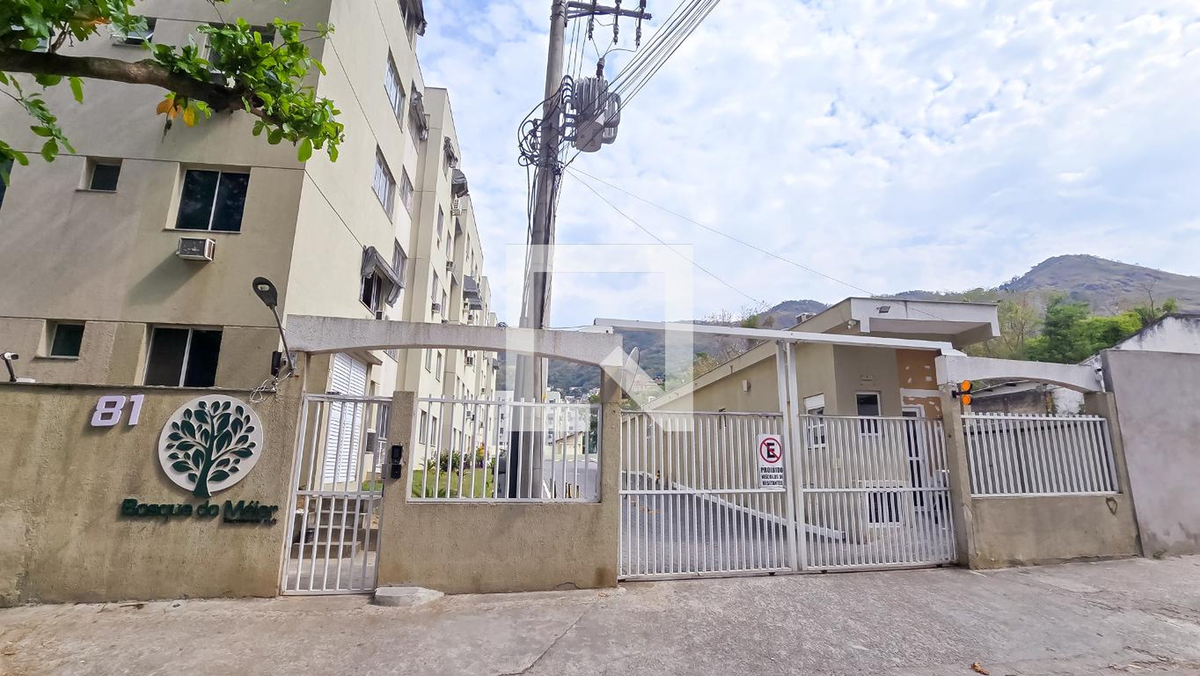 Fachada do Prédio Condomínio Bosque do Meier Residencial Club