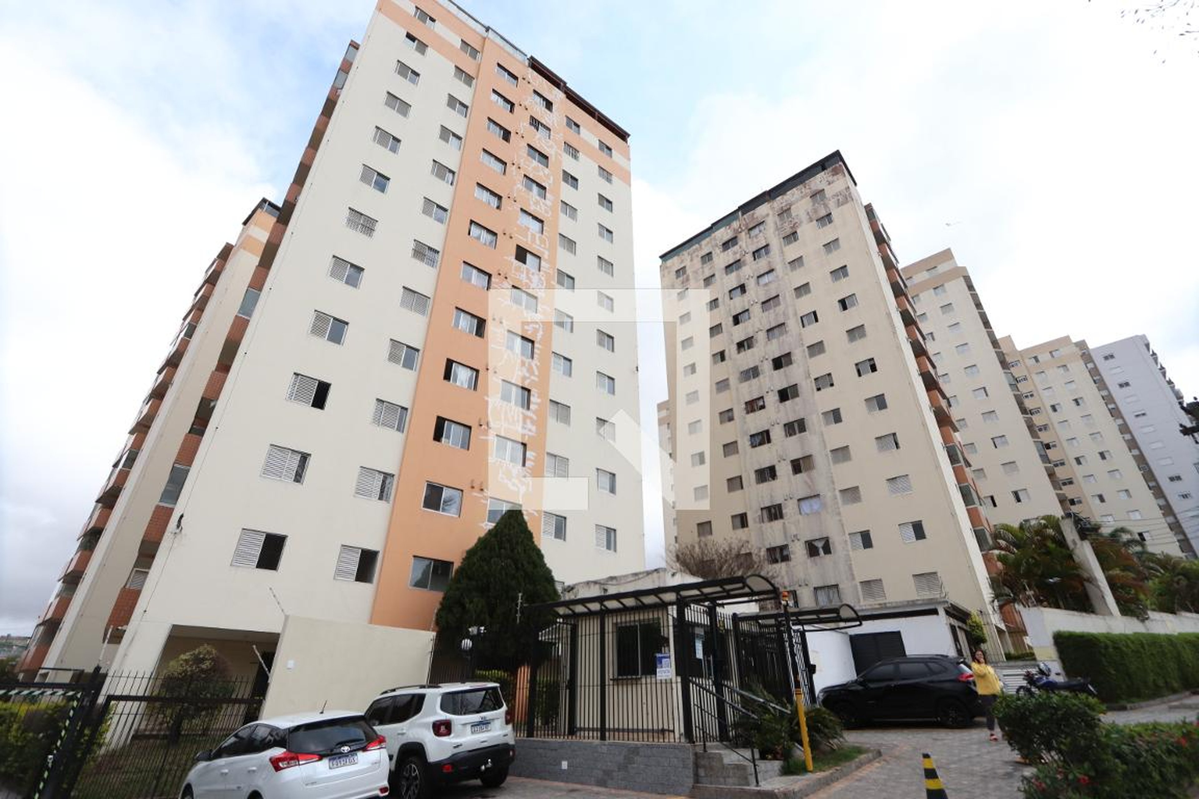 Fachada do condomínio Residencial Juruá