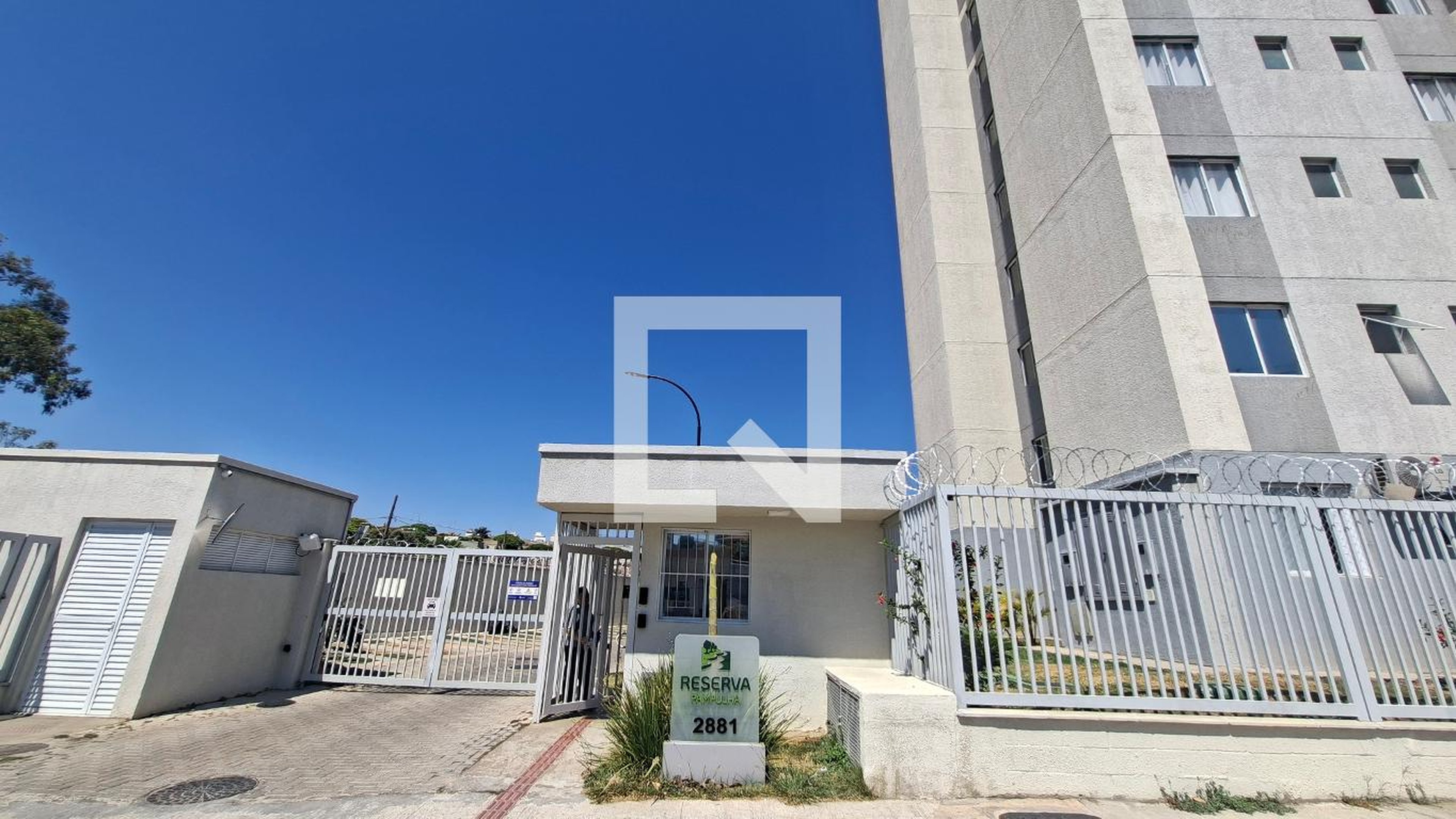 Fachada Condomínio Reserva Pampulha