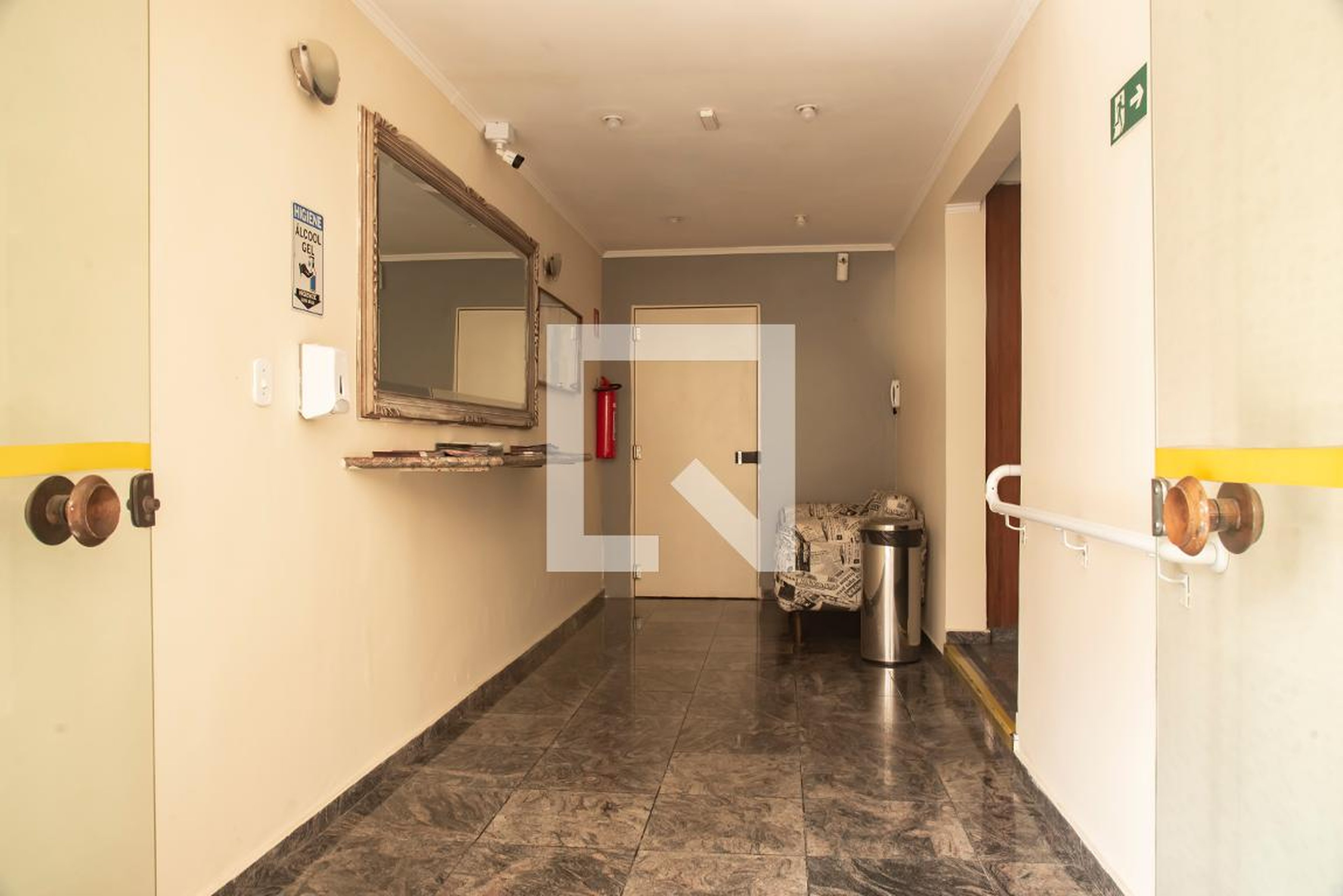 Hall social - Edifício Opalina