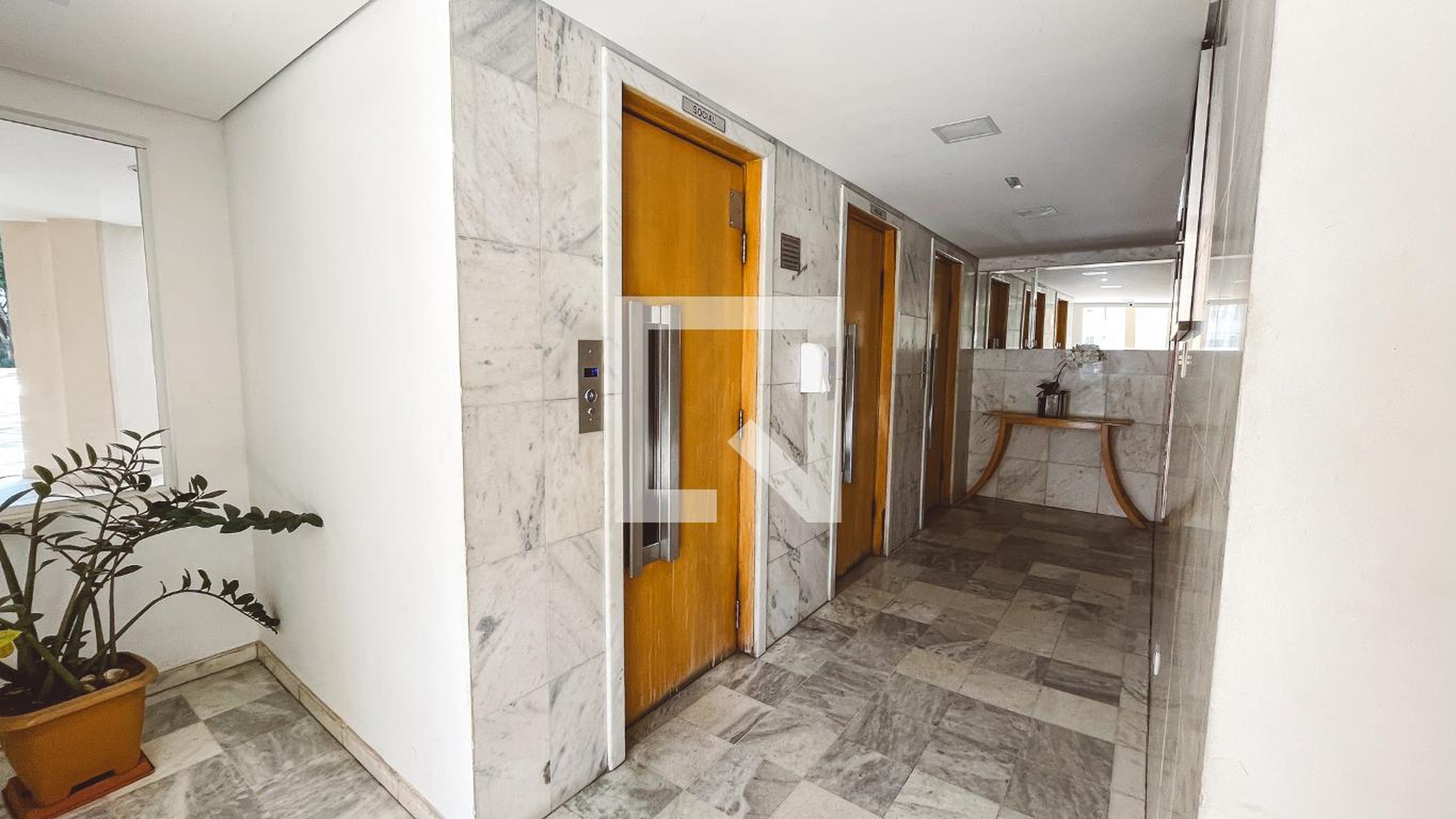 Hall social - Parque Residencial Vitória Régia